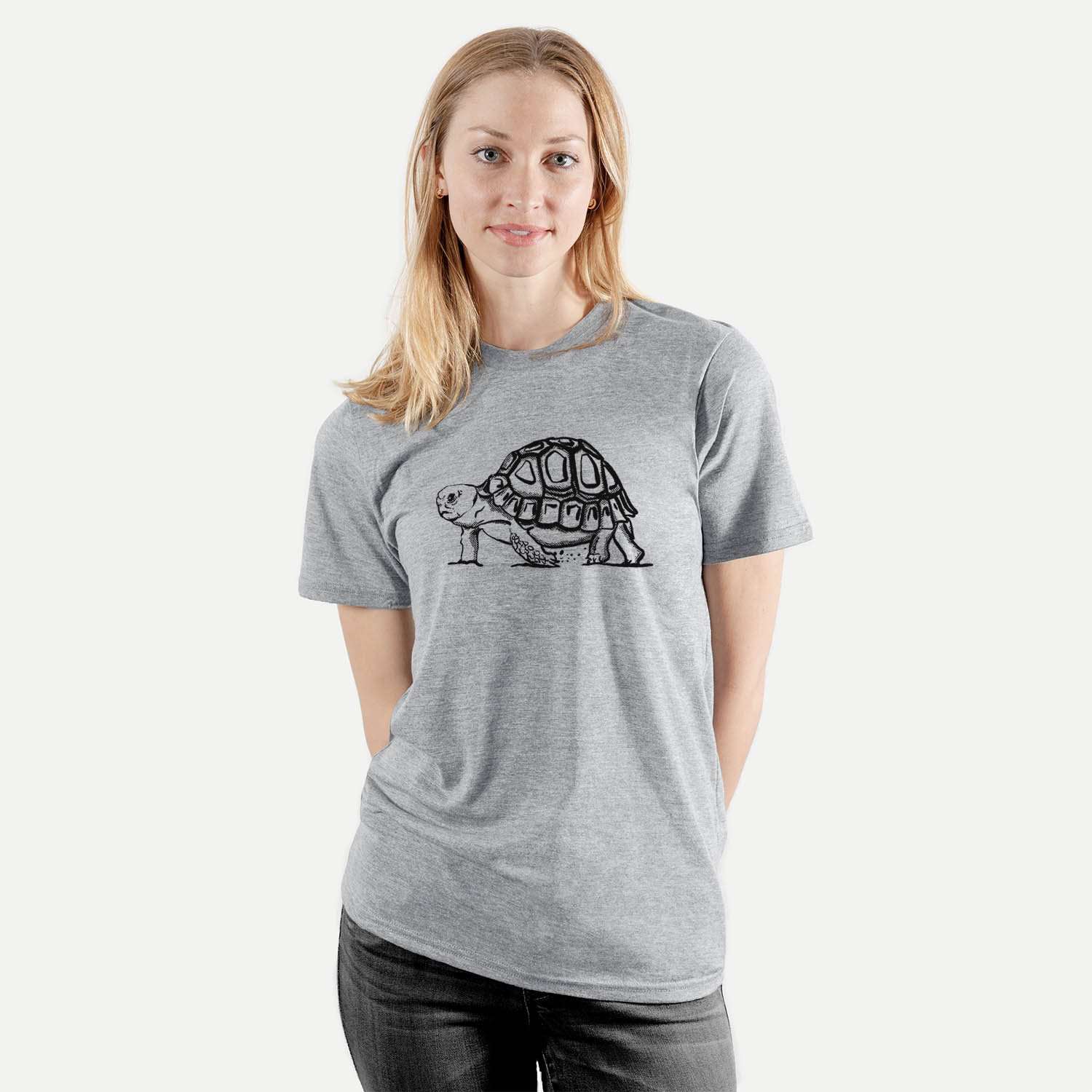 Halftone Fast Tortoise - Unisex Crewneck