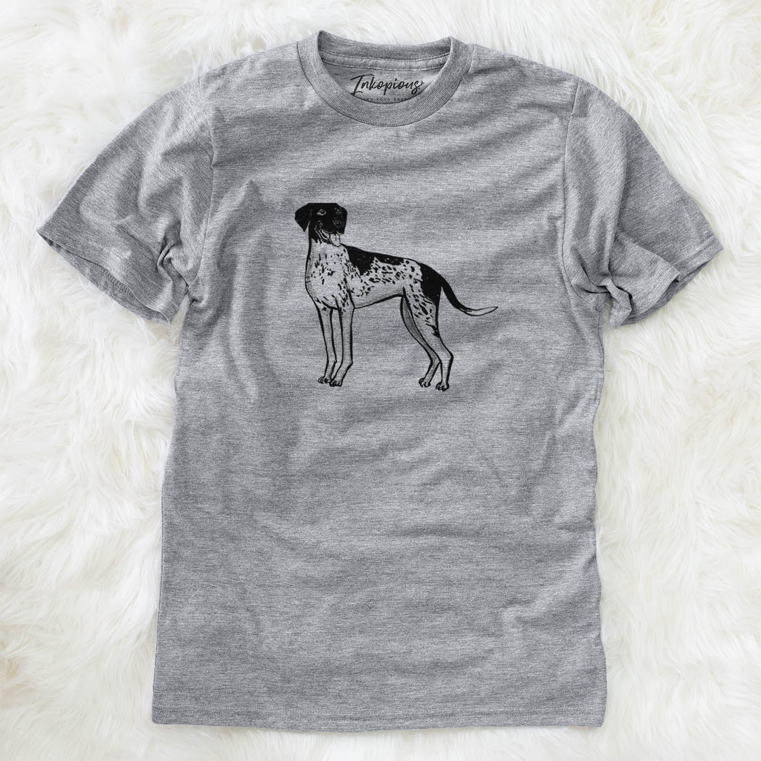 Halftone German Shorthaired Pointer - Unisex Crewneck