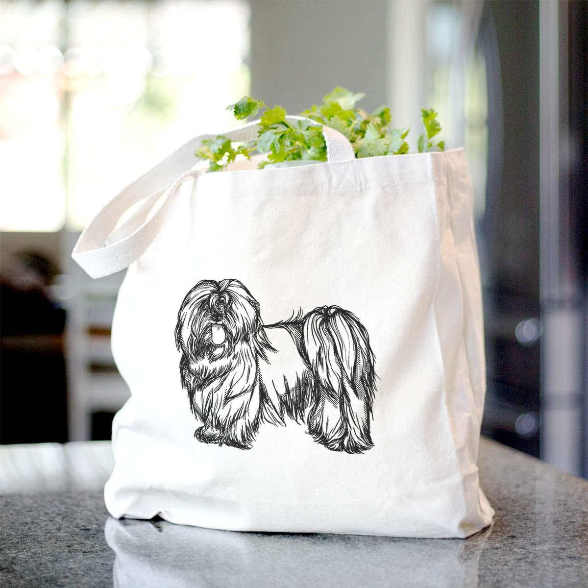 Halftone Havanese - Tote Bag