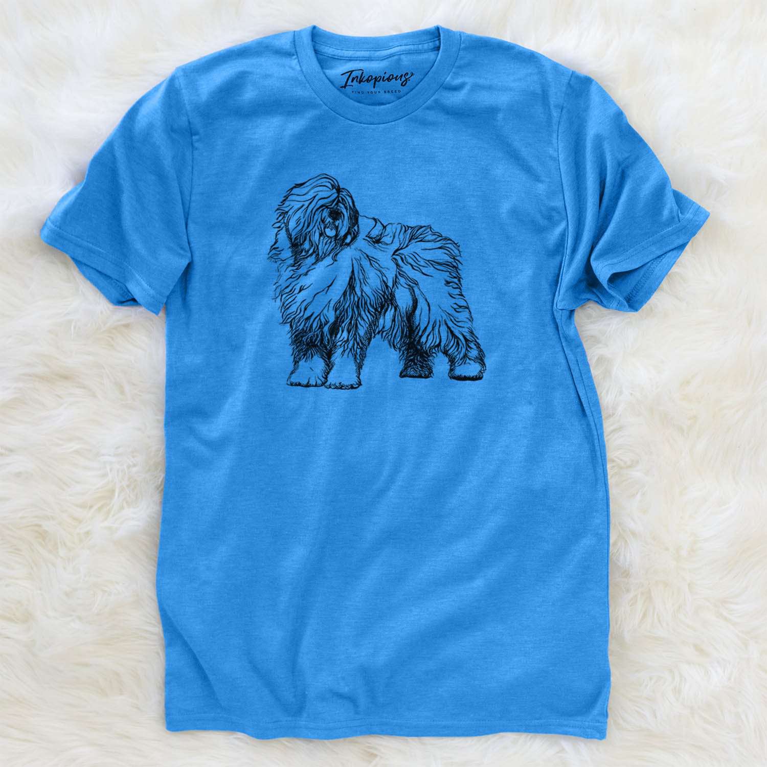 Halftone Old English Sheepdog - Unisex Crewneck