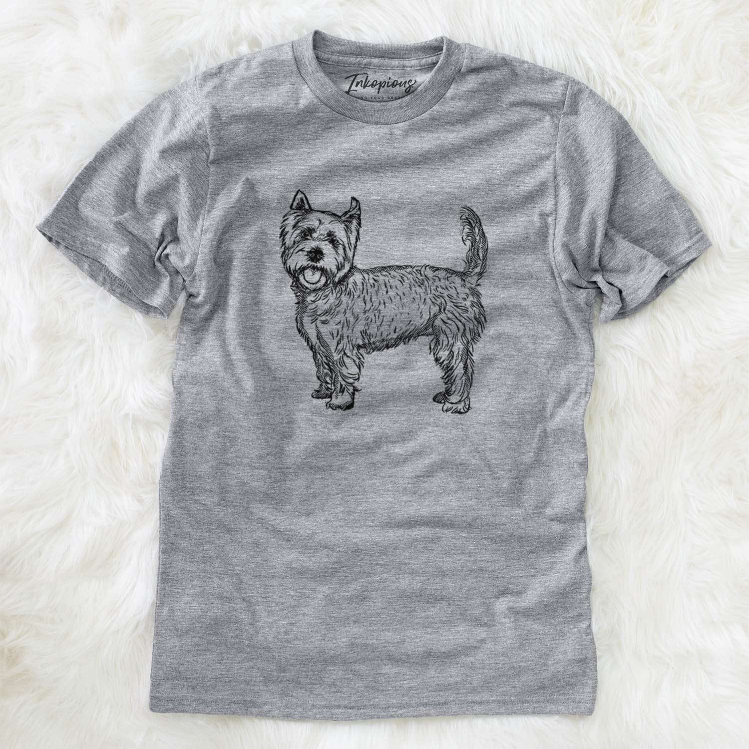 Halftone Westie - Unisex Crewneck