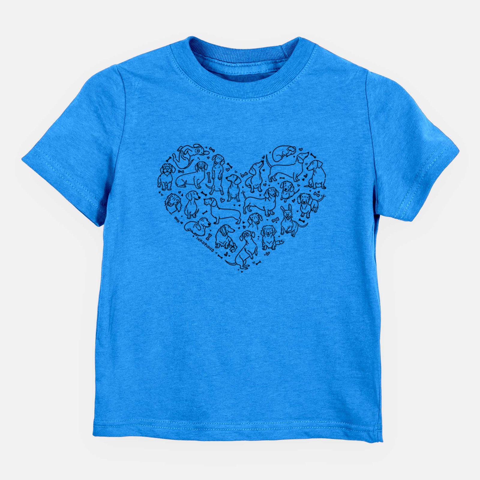 Heart Full of Dachshunds - Kids/Youth/Toddler Shirt
