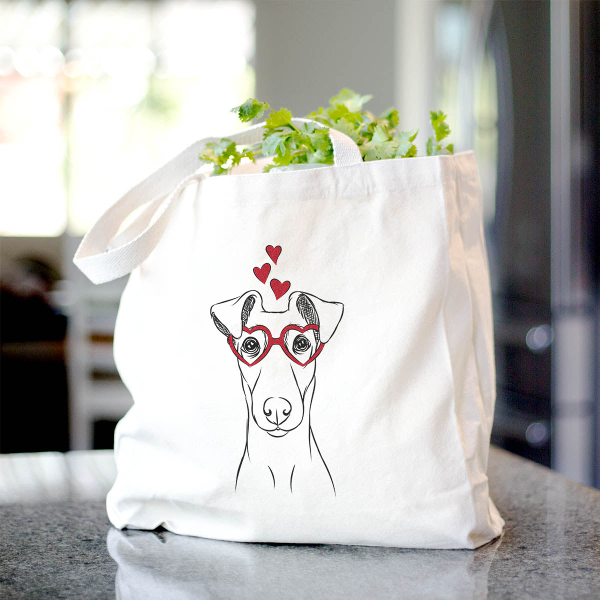 Tanner the Fox Terrier - Tote Bag