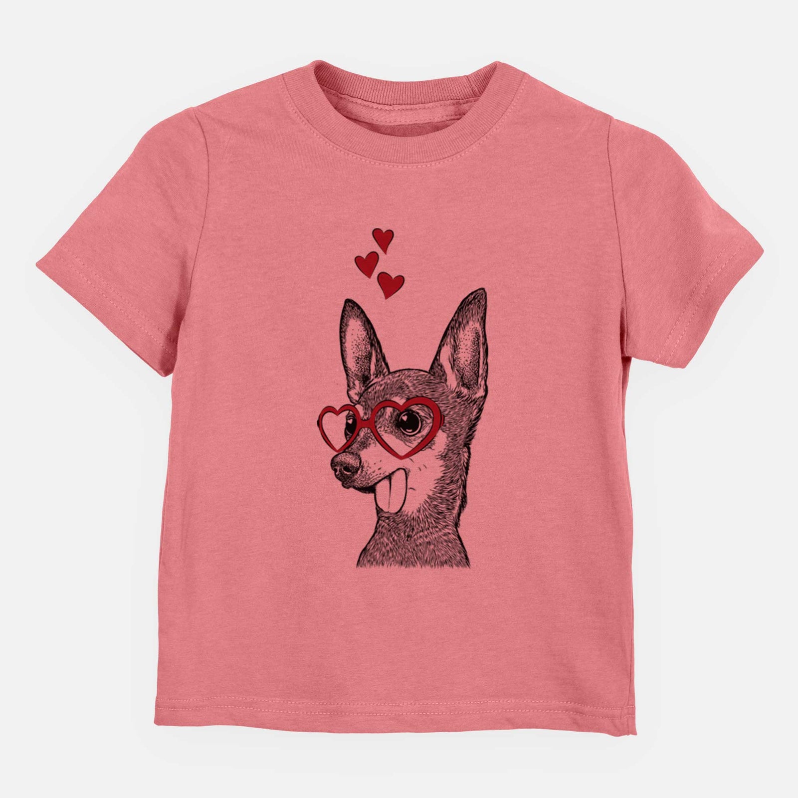 Valentine Aaron the Chihuahua - Kids/Youth/Toddler Shirt