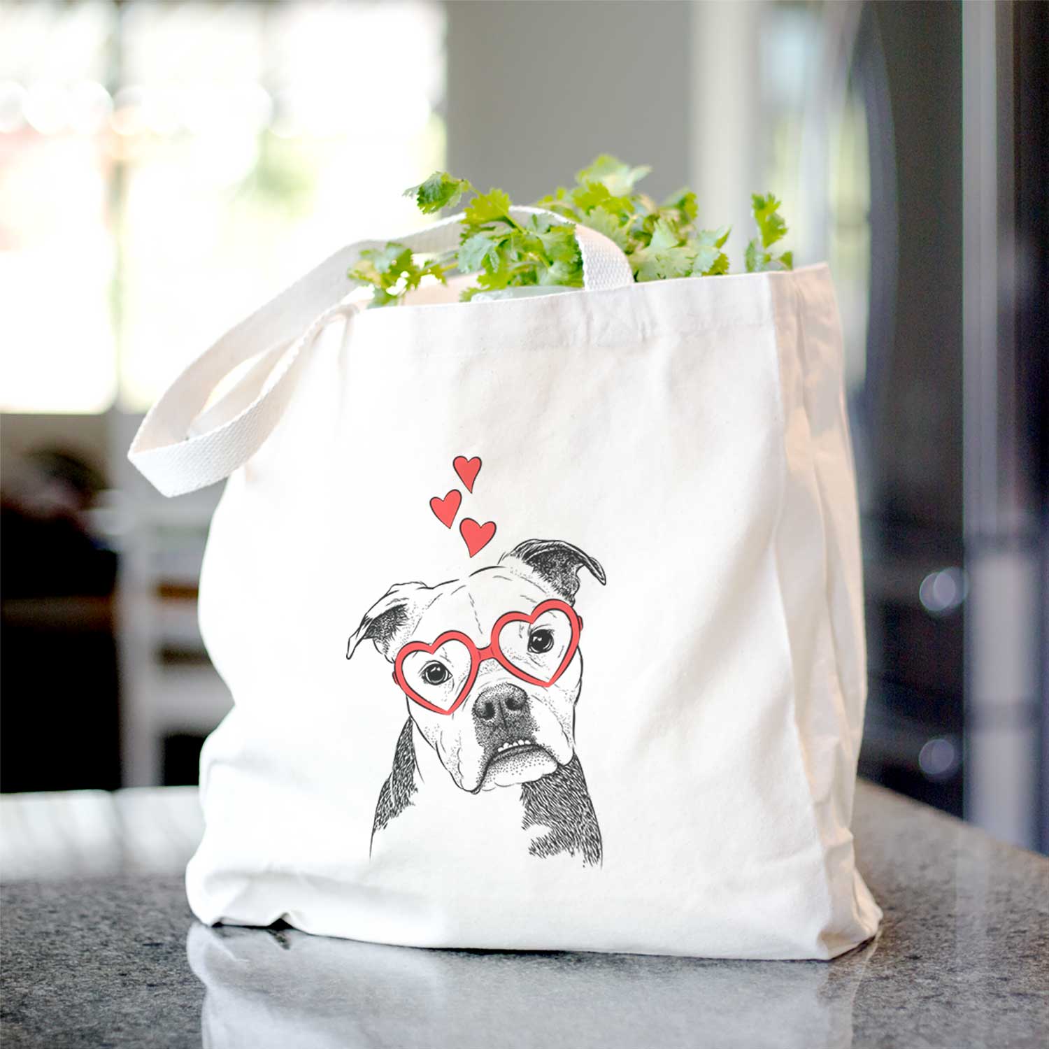 Aggy the Olde English Bulldogge - Tote Bag