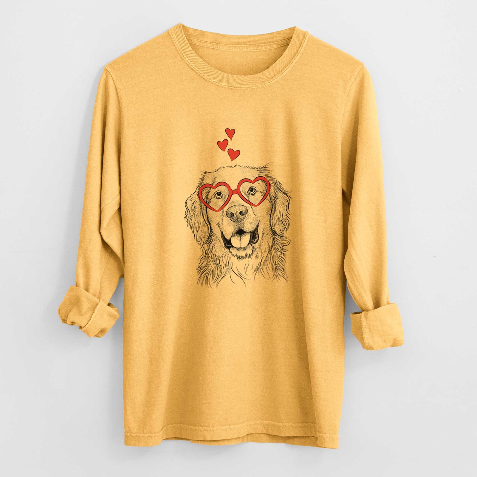 Valentine Archie Benjamin the Mixed Breed - Heavyweight 100% Cotton Long Sleeve