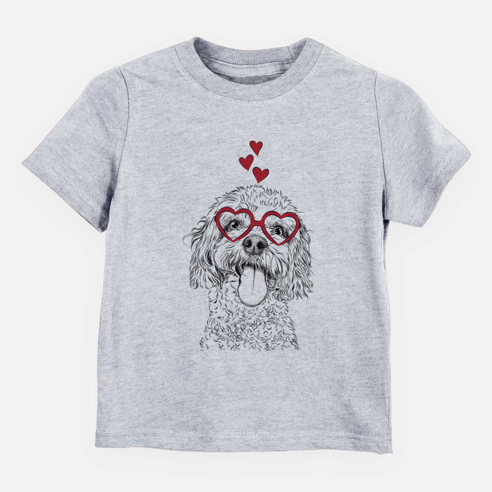 Valentine Barney the Cavachon - Kids/Youth/Toddler Shirt