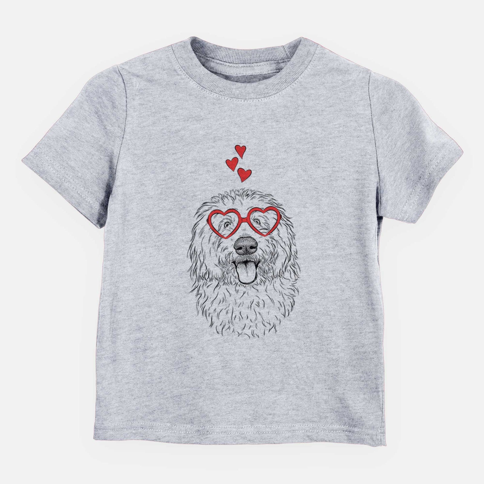 Valentine Barry the Old English Sheepdog - Kids/Youth/Toddler Shirt