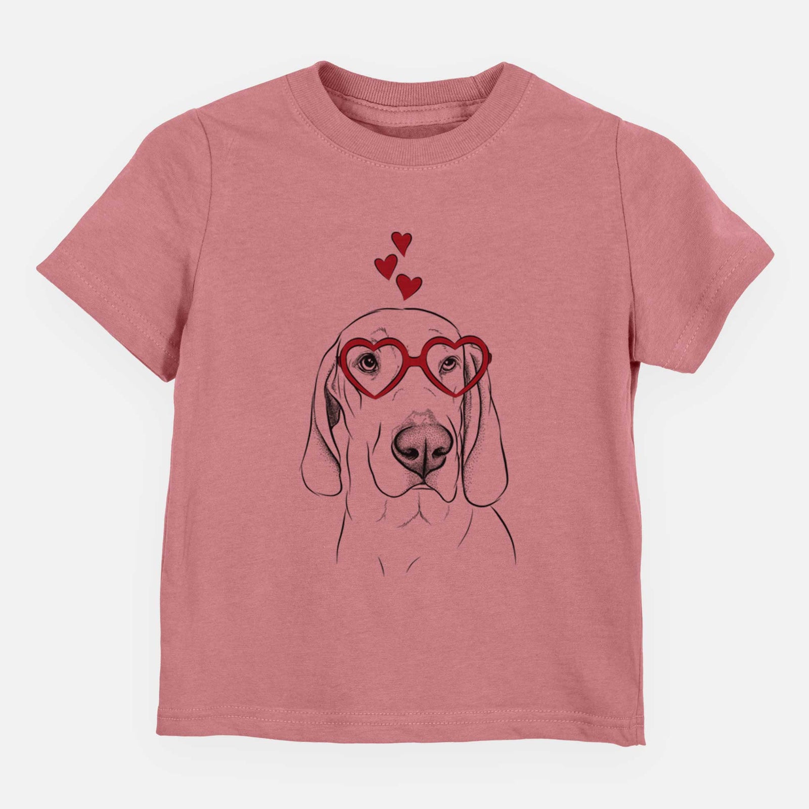 Valentine Beauregard the American Redbone Coonhound - Kids/Youth/Toddler Shirt
