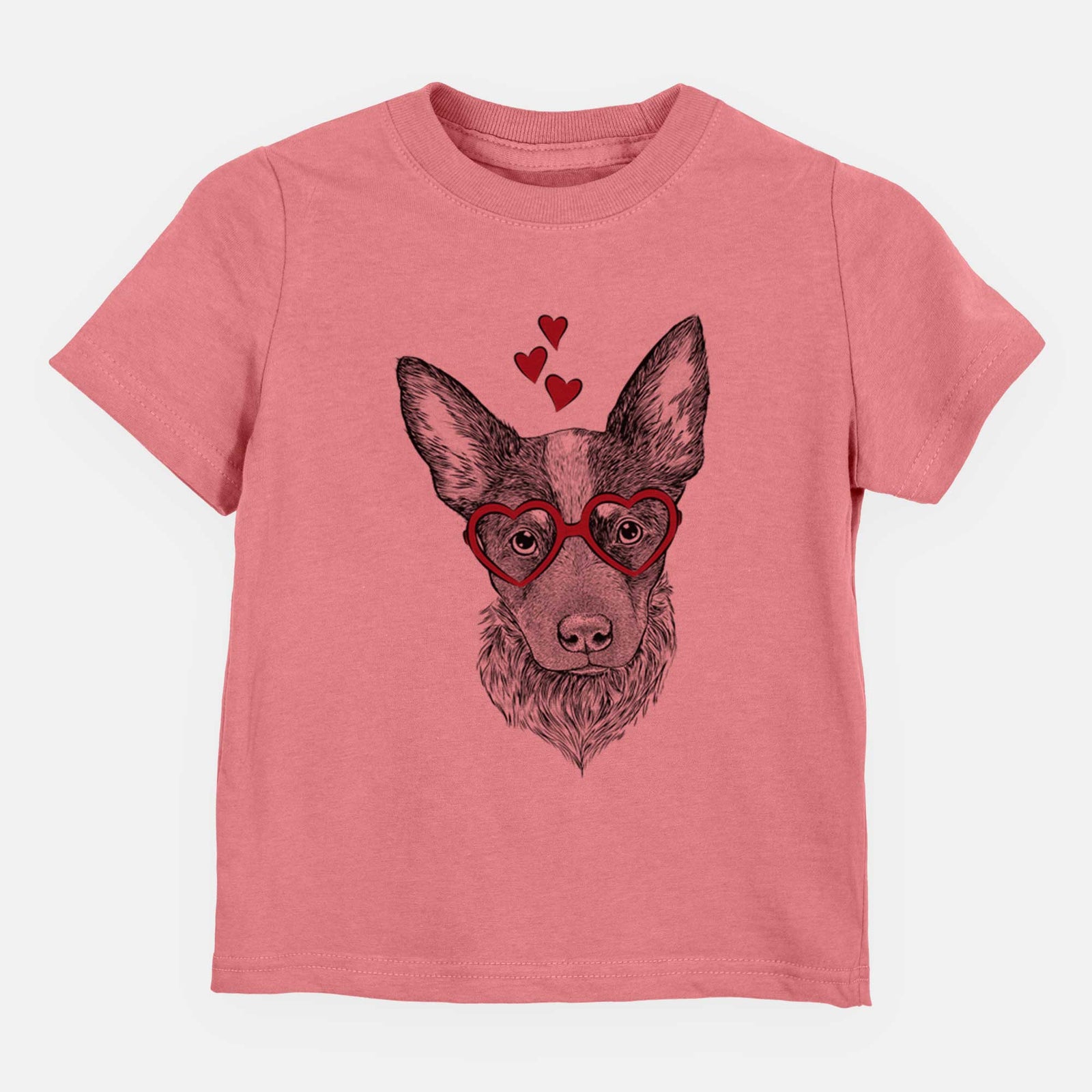 Valentine Bella the Blue Heeler Puppy - Kids/Youth/Toddler Shirt