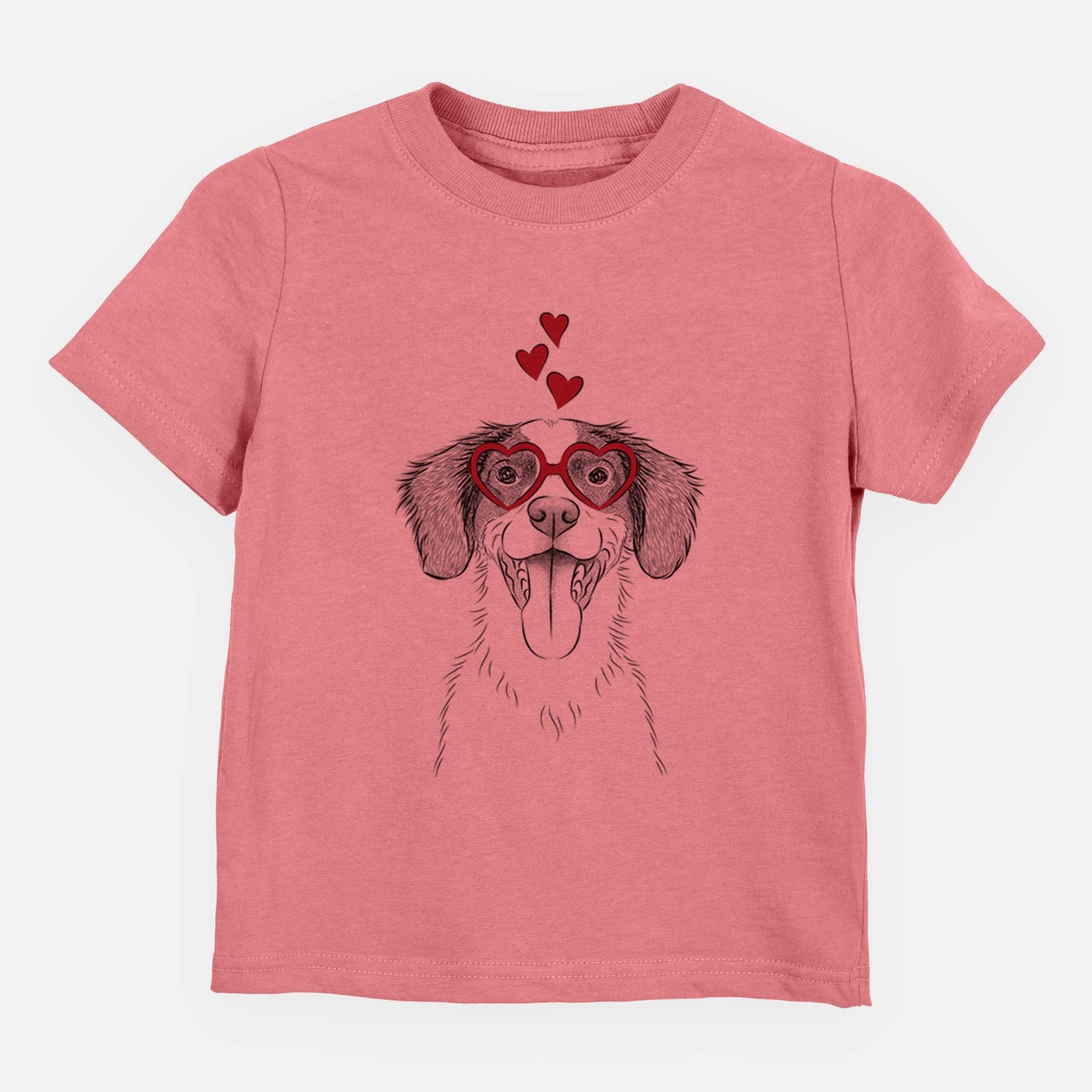 Valentine Birdie the Brittany - Kids/Youth/Toddler Shirt