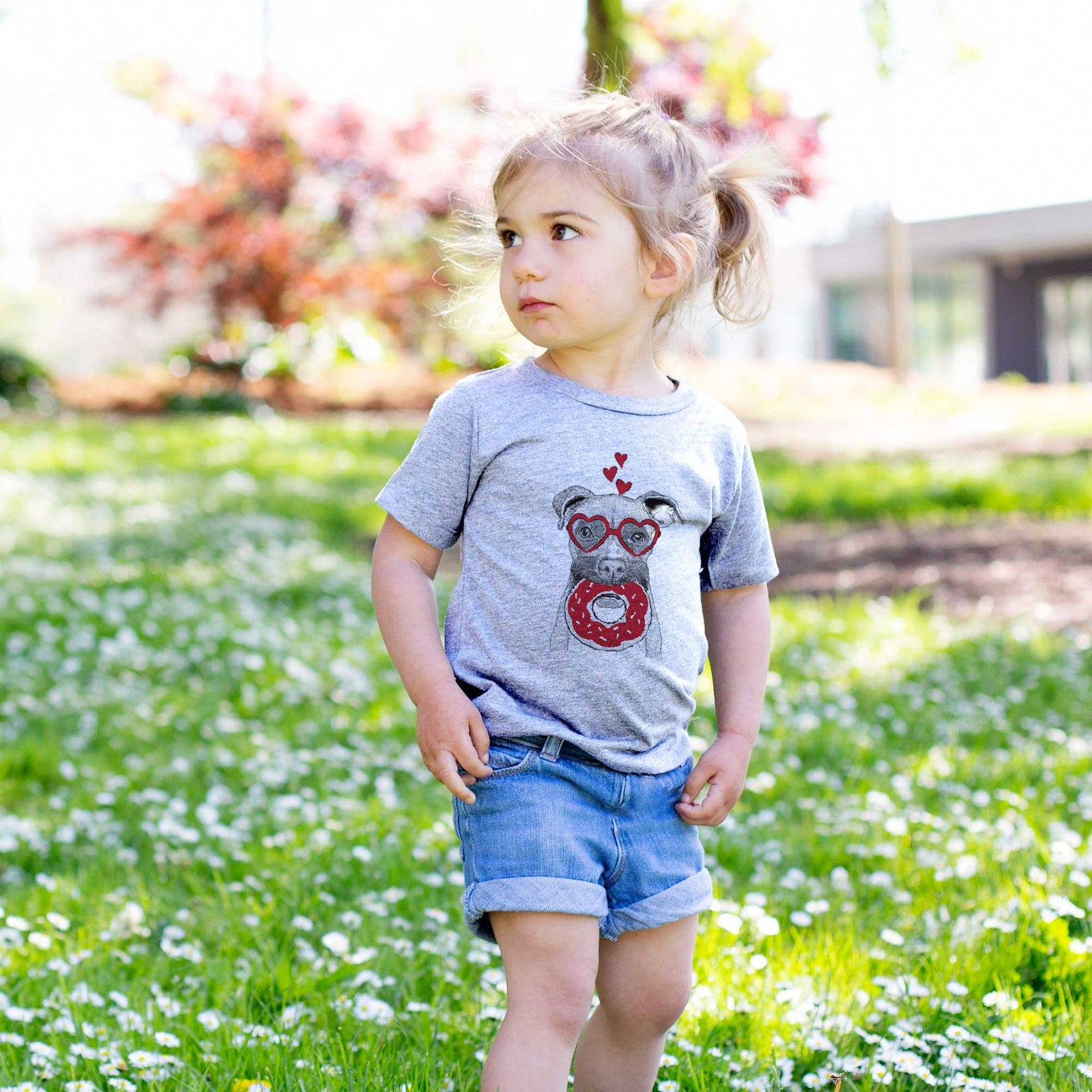 Valentine Bo the Boxer - Kids/Youth/Toddler Shirt