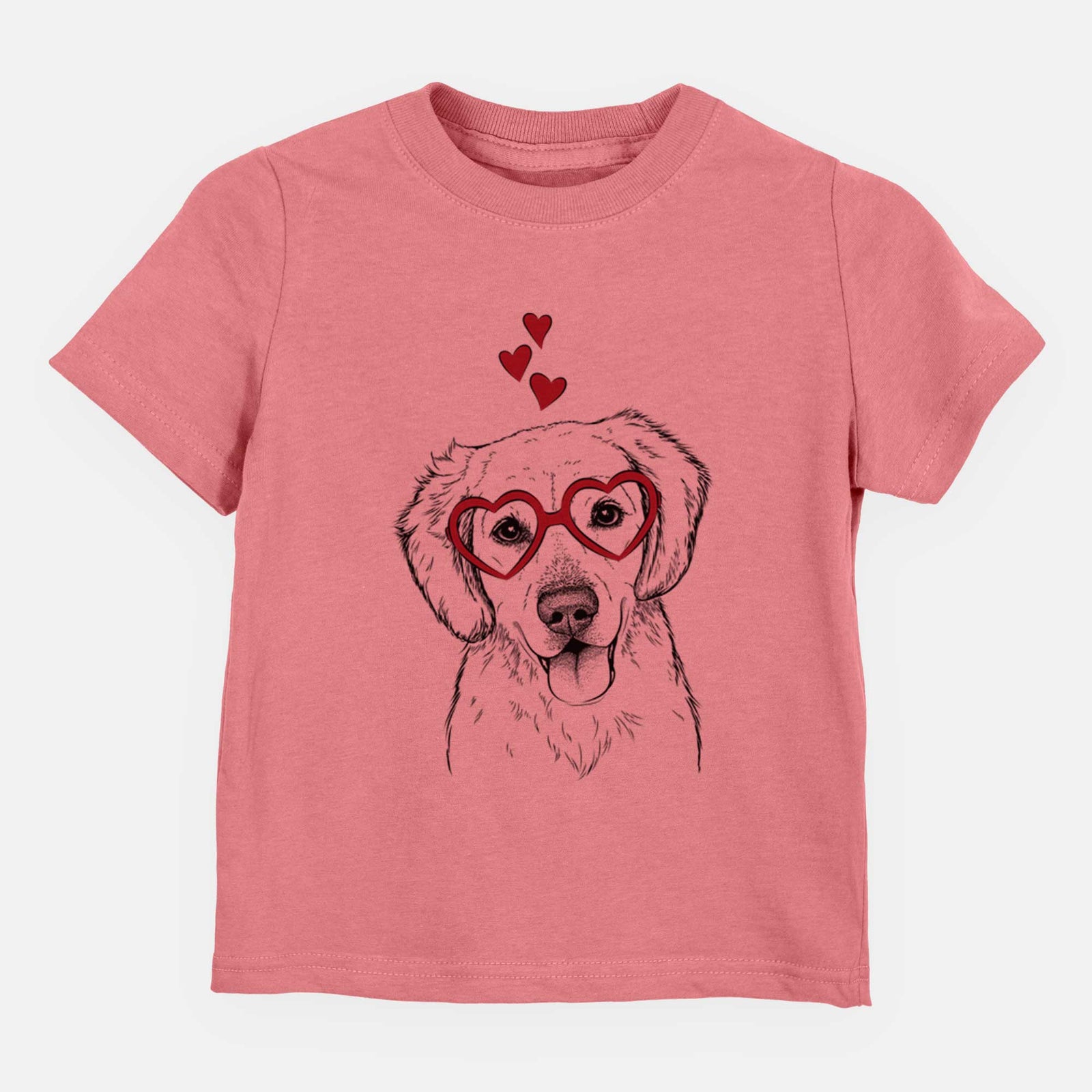 Valentine Bojo the Golden Retriever - Kids/Youth/Toddler Shirt
