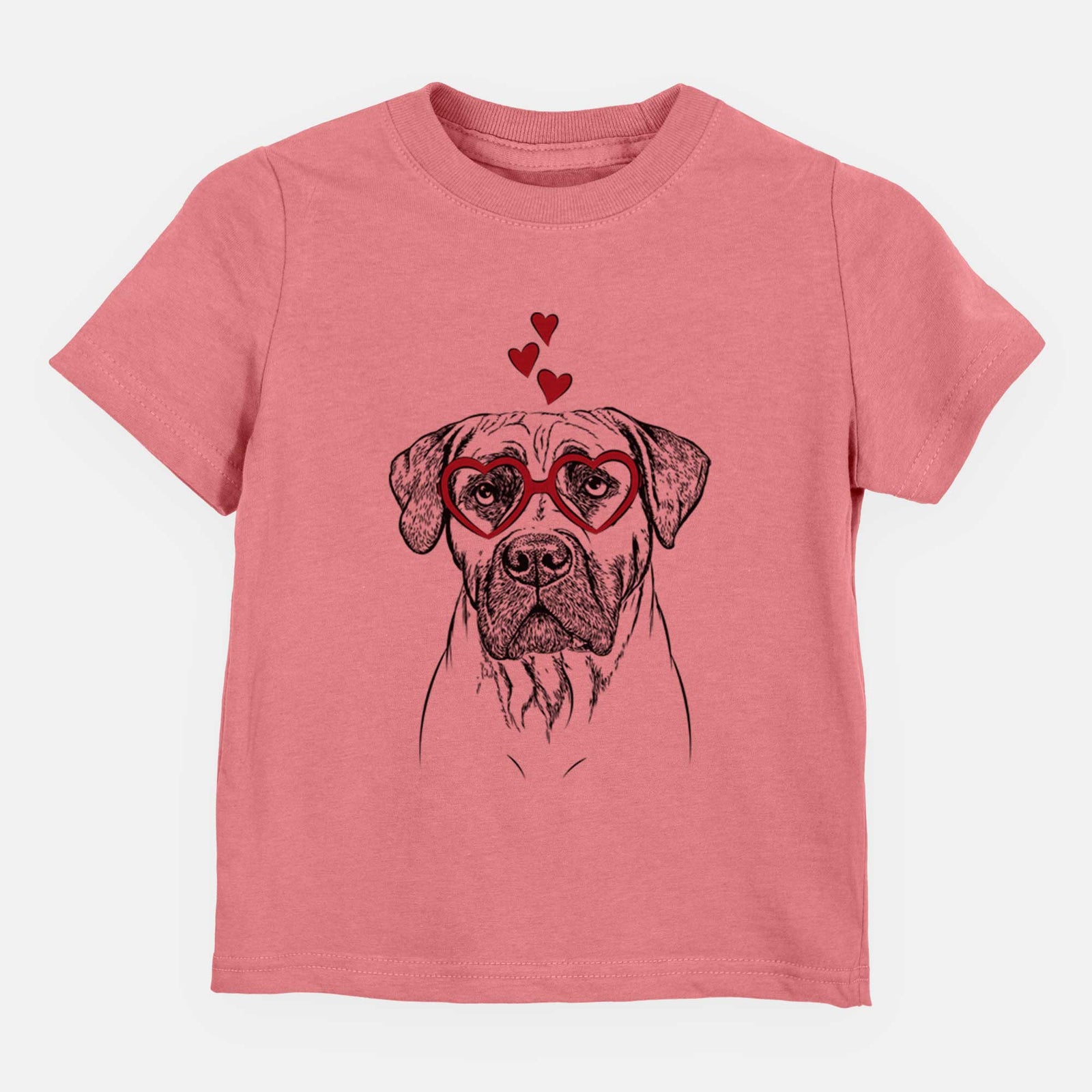 Valentine Boris the Boerboel - Kids/Youth/Toddler Shirt