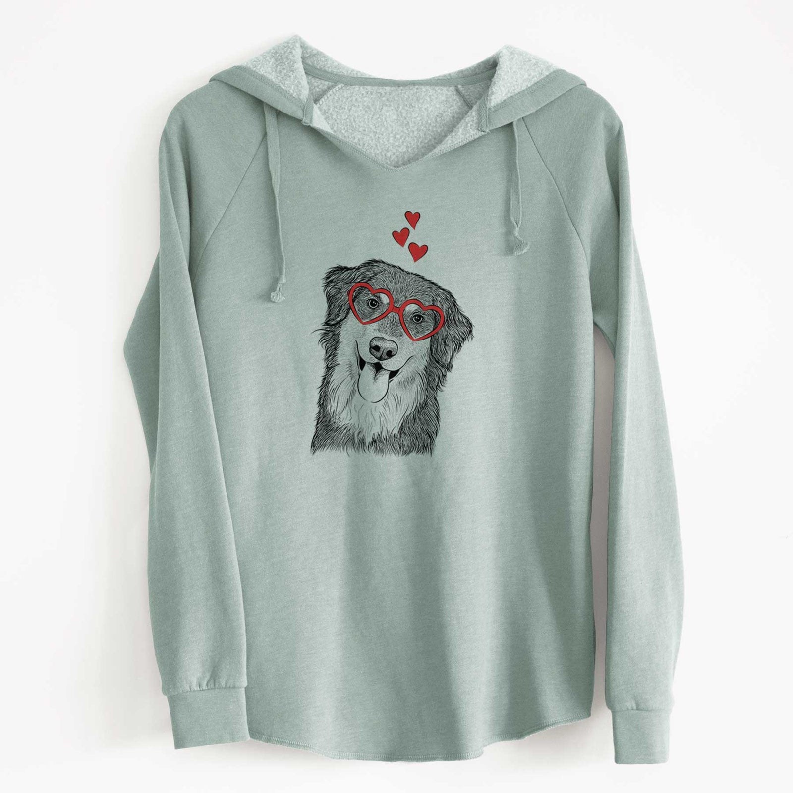 Valentine Brodie the Golden Aussie - Cali Wave Hooded Sweatshirt
