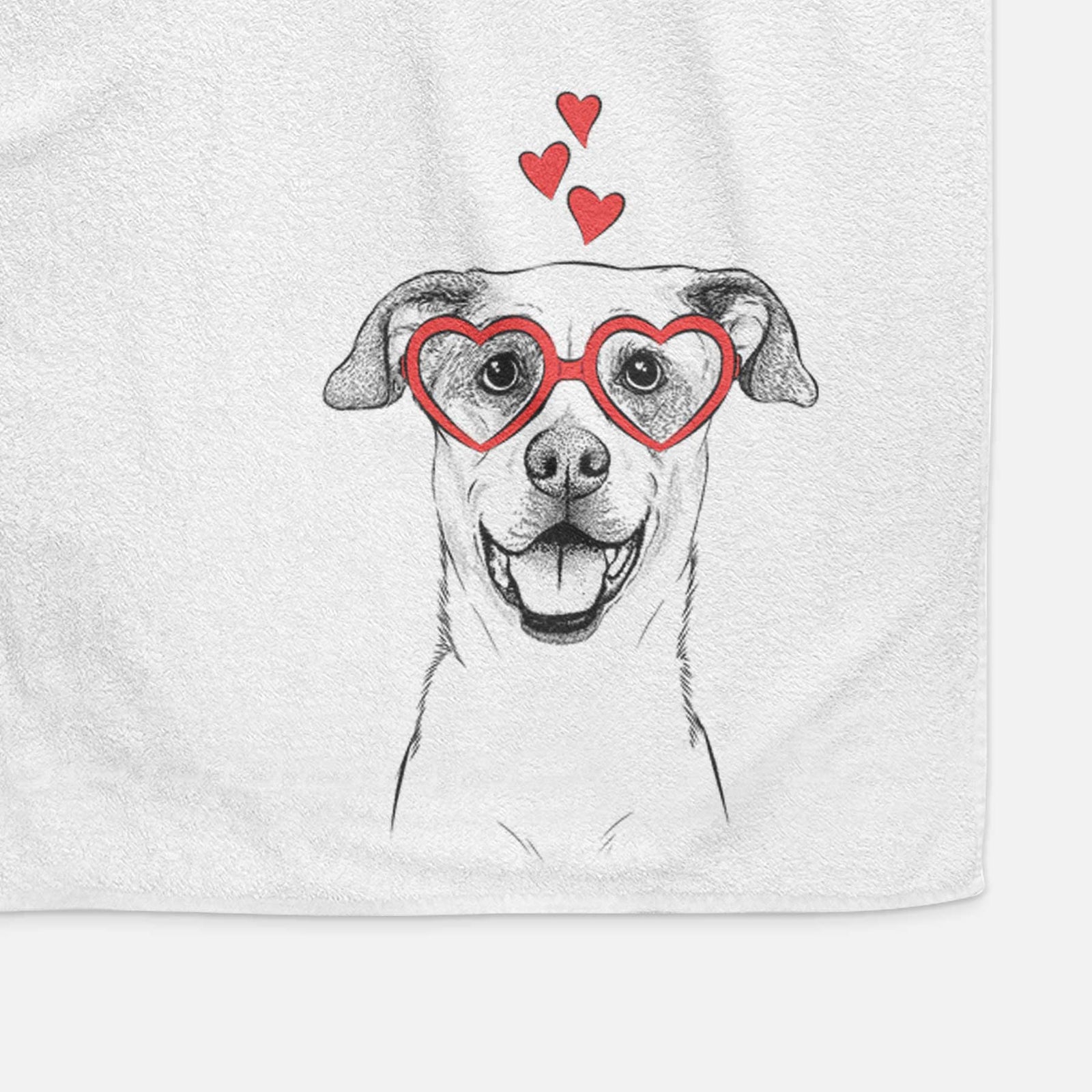 Buffy the Mixed Breed Decorative Hand Towel