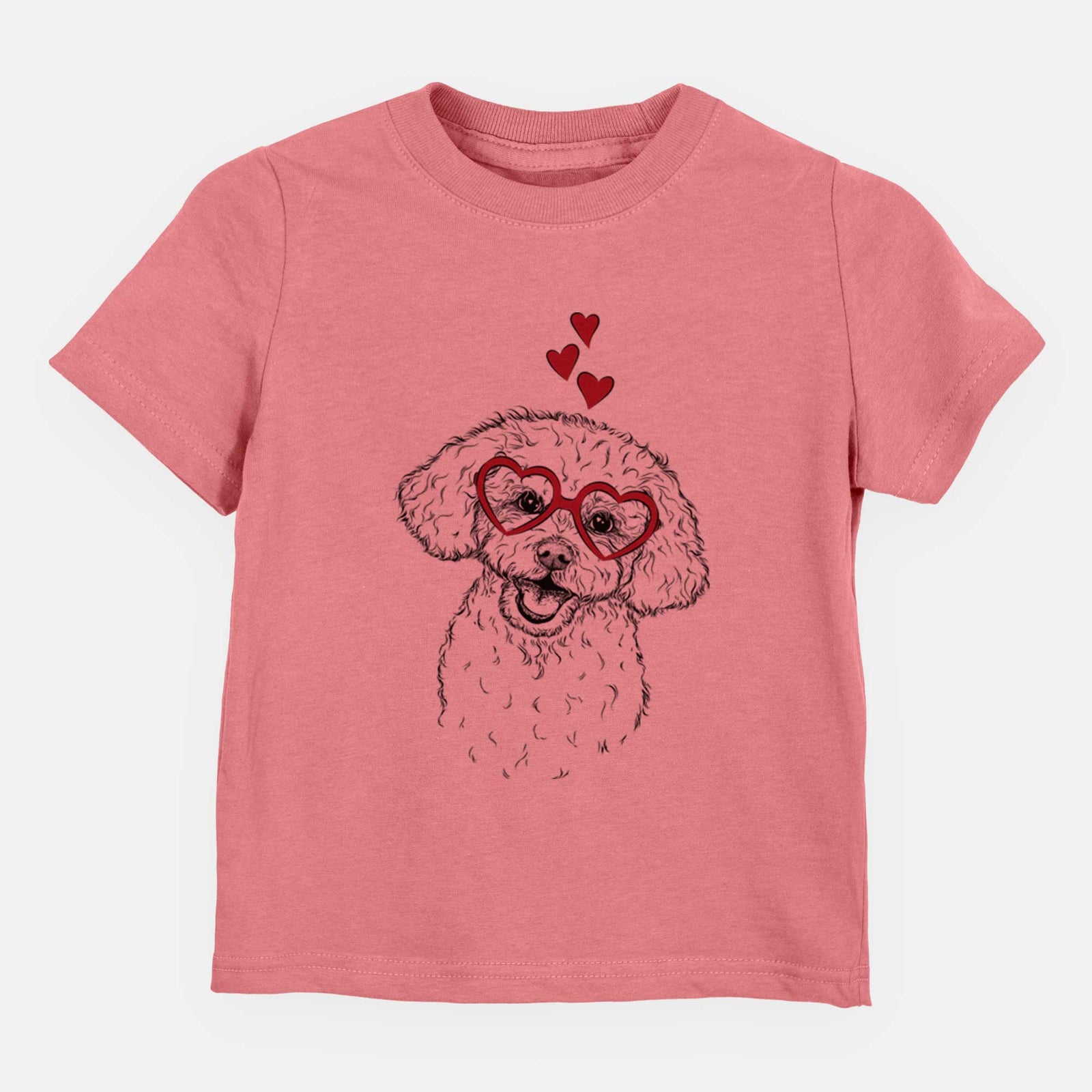 Valentine Caesar the Bichon Frise - Kids/Youth/Toddler Shirt