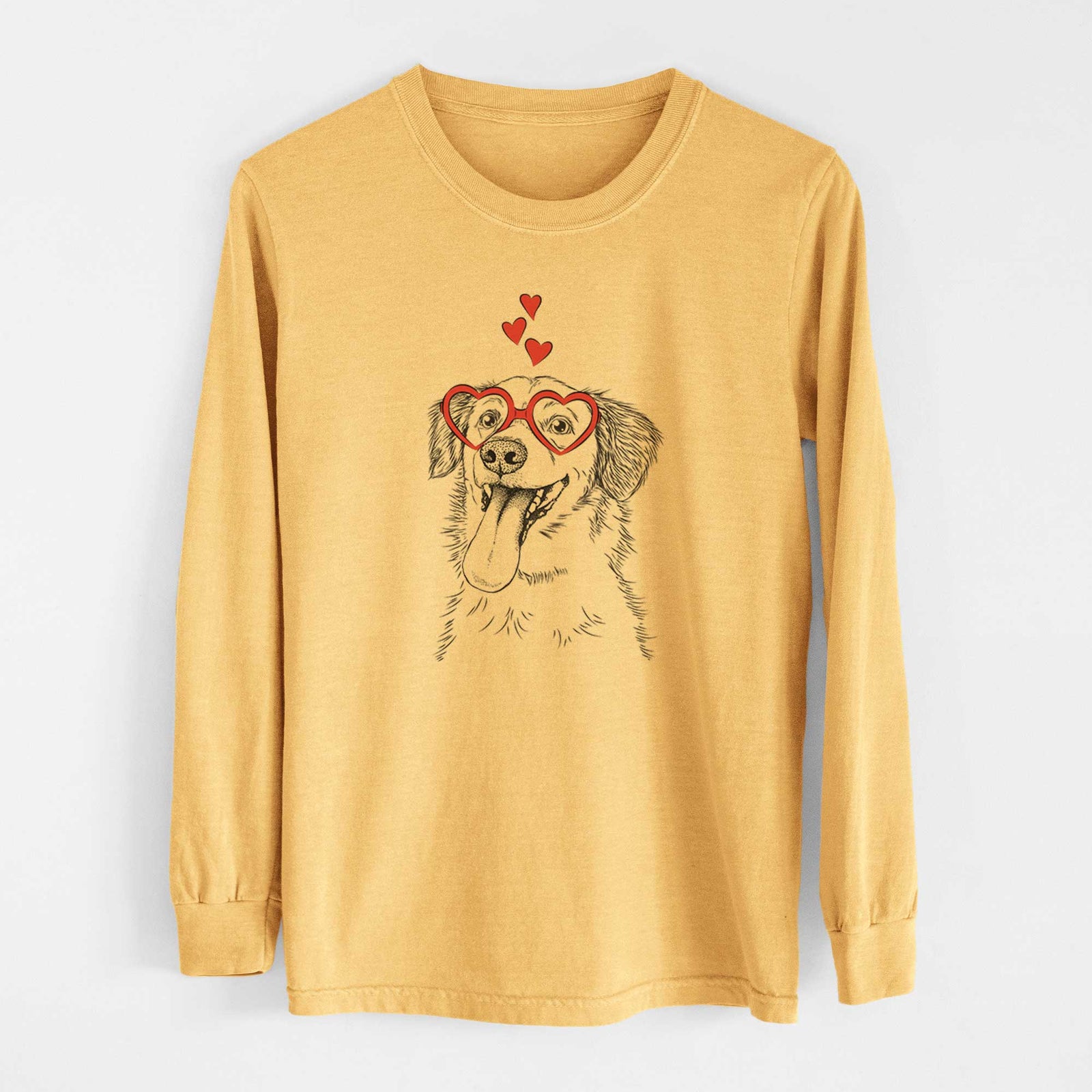 Valentine Charles Xavier the Mixed Breed - Heavyweight 100% Cotton Long Sleeve