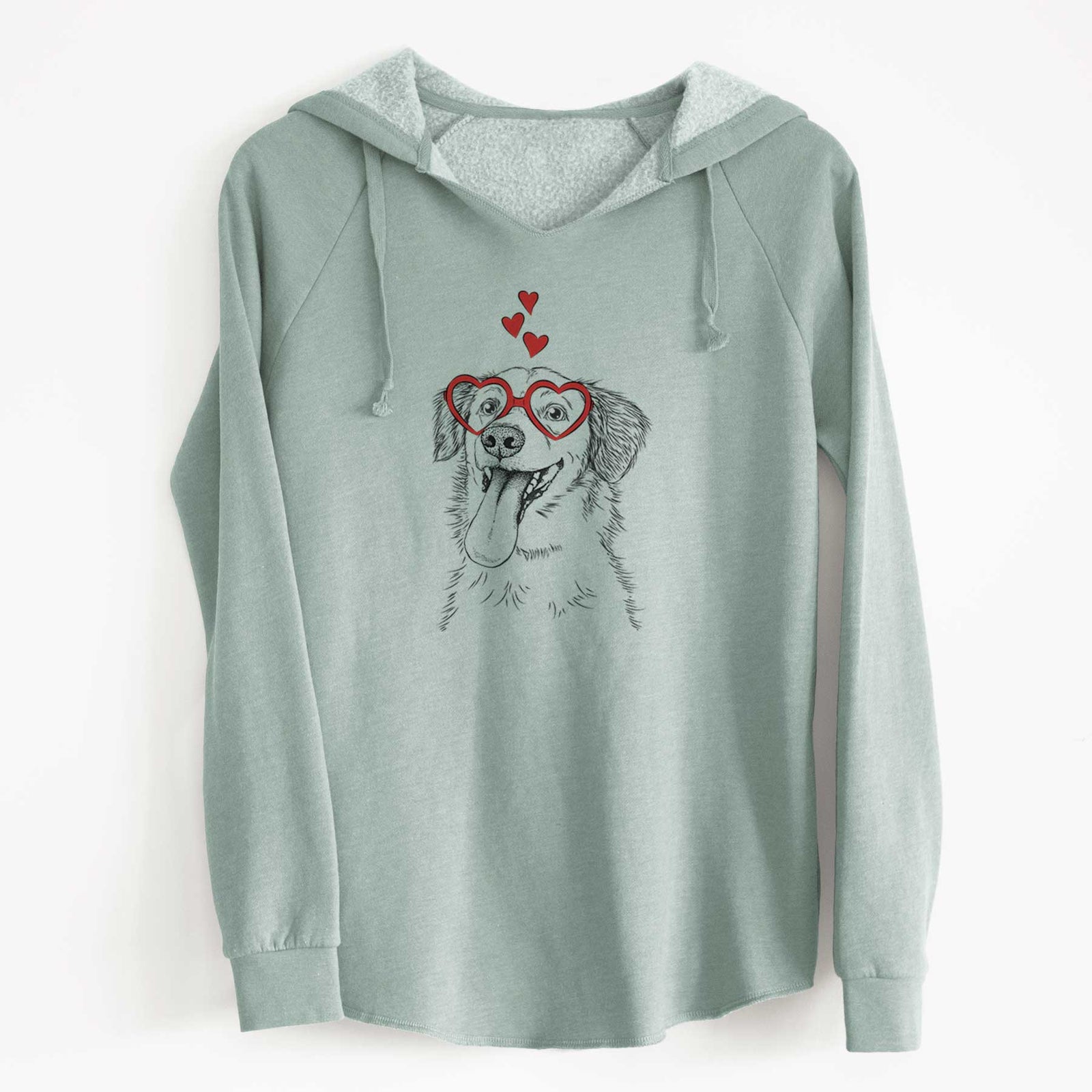 Valentine Charles Xavier the Mixed Breed - Cali Wave Hooded Sweatshirt