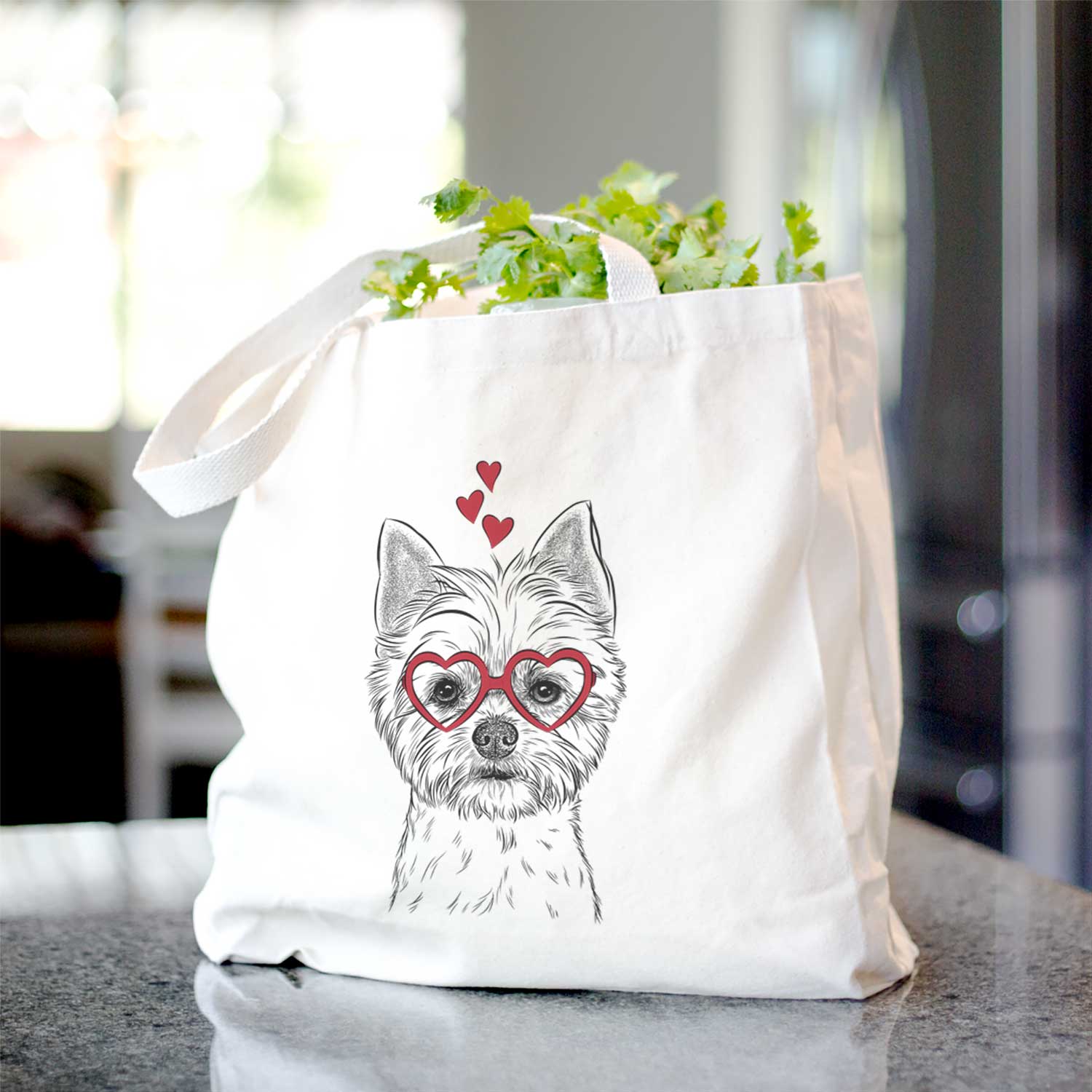 Chewy the Yorkshire Terrier - Tote Bag