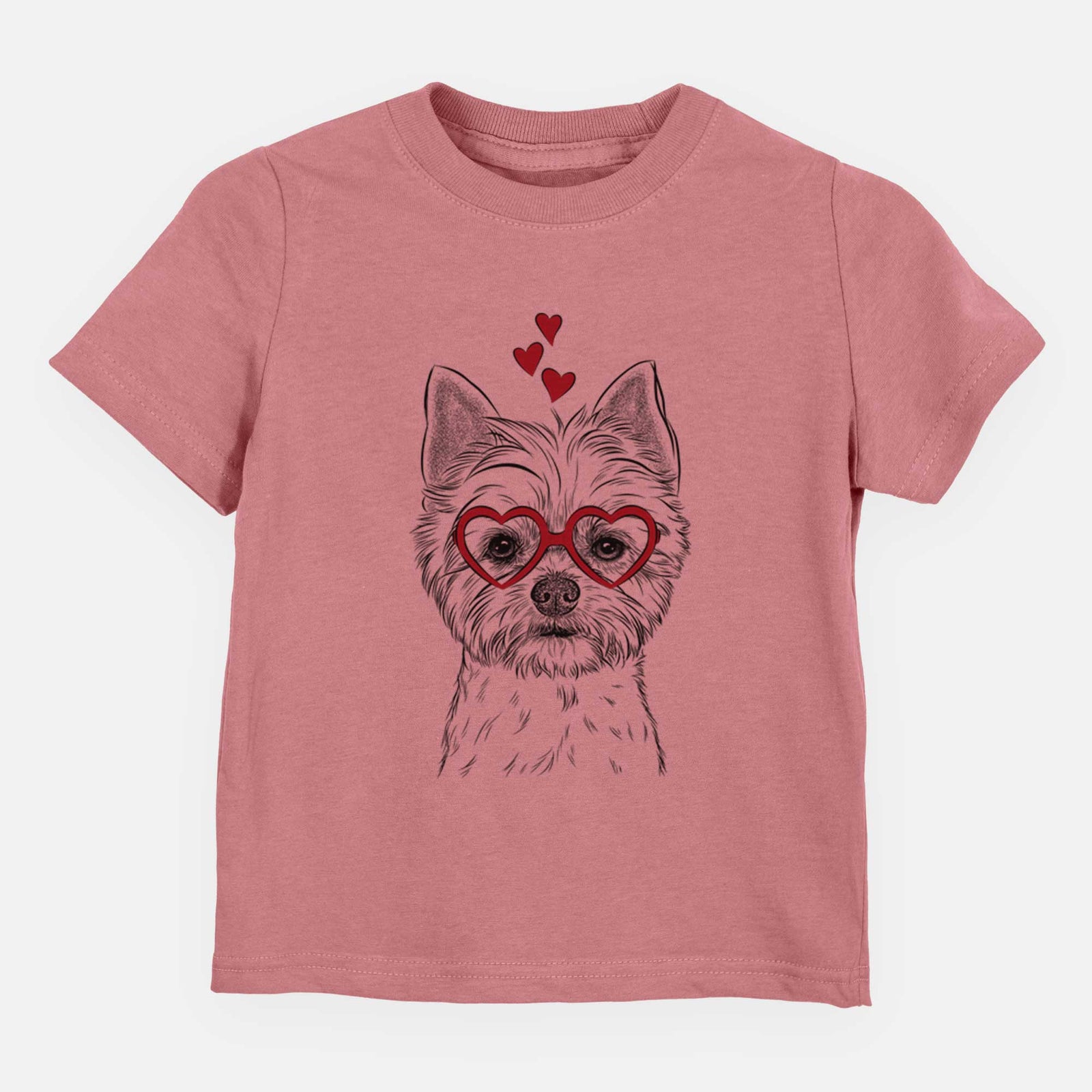 Valentine Chewy the Yorkshire Terrier - Kids/Youth/Toddler Shirt