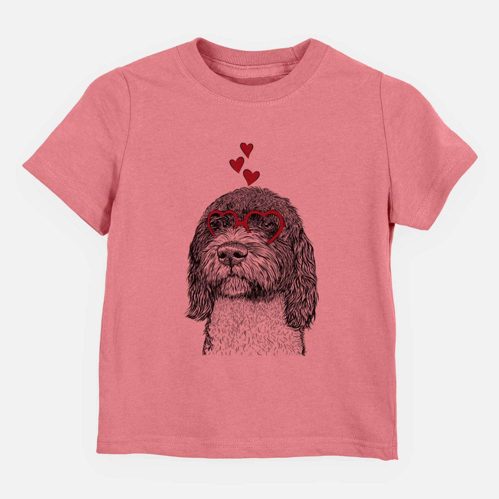Valentine Chris the Portuguese Water Dog - Kids/Youth/Toddler Shirt