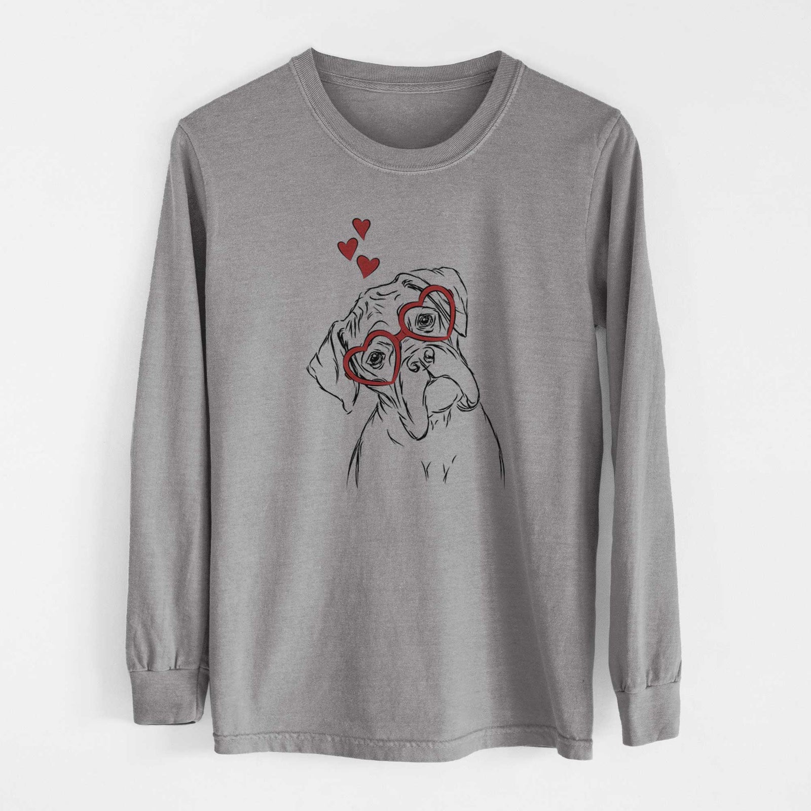 Valentine Cooper the Boxer - Heavyweight 100% Cotton Long Sleeve