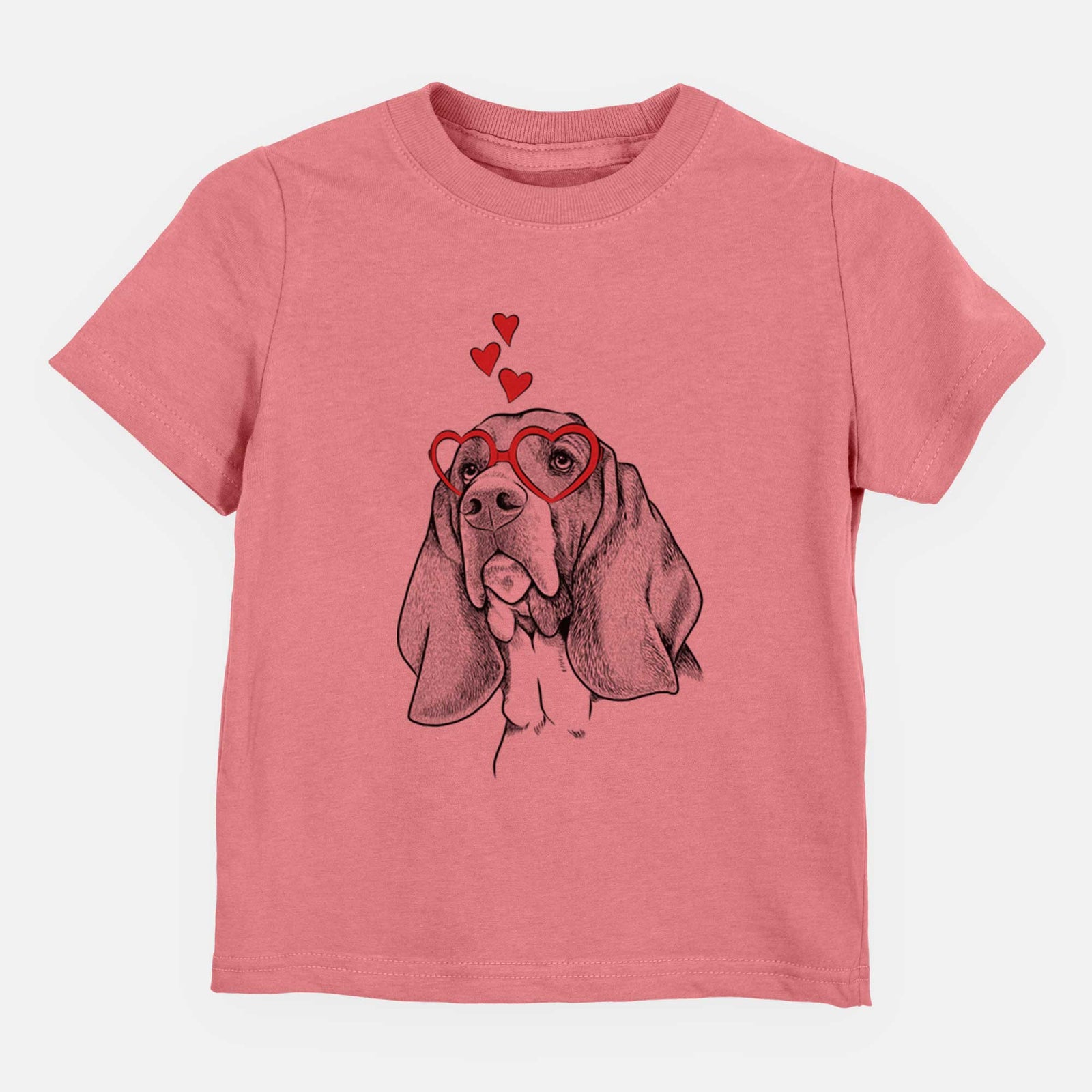 Valentine Cooper the Basset Hound - Kids/Youth/Toddler Shirt