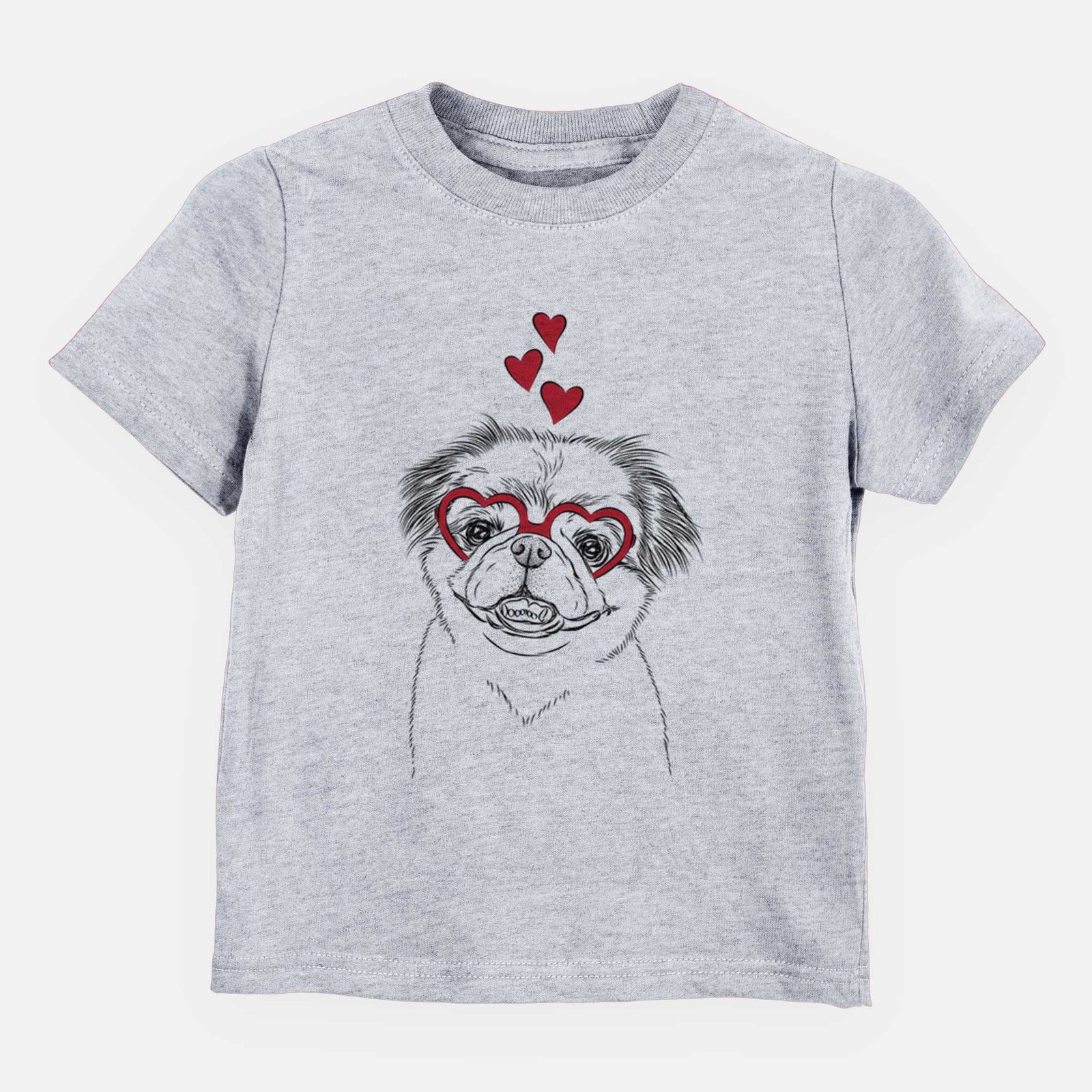 Valentine Danny the Pekingese - Kids/Youth/Toddler Shirt