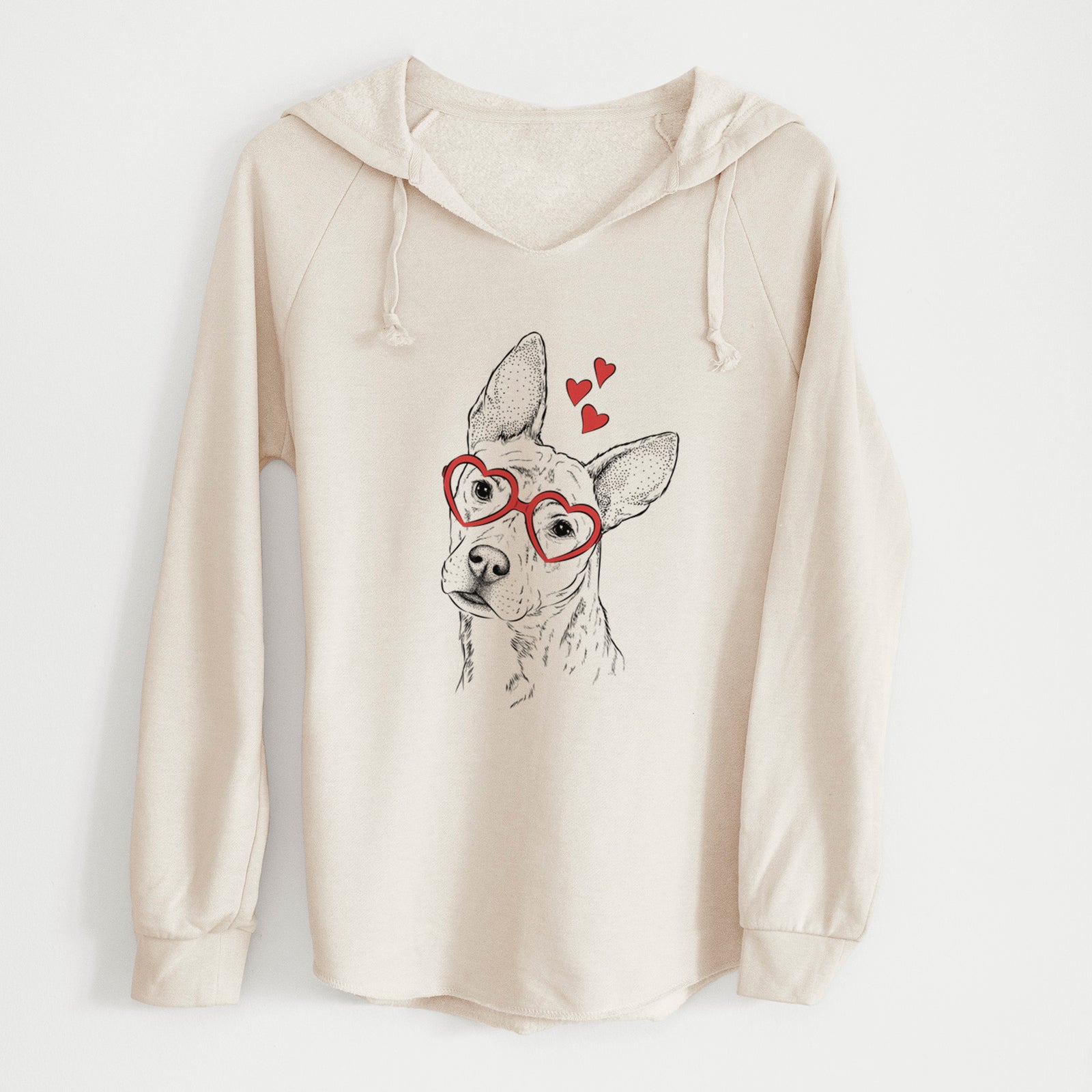 Valentine Diesel the Mixed Breed - Cali Wave Hooded Sweatshirt