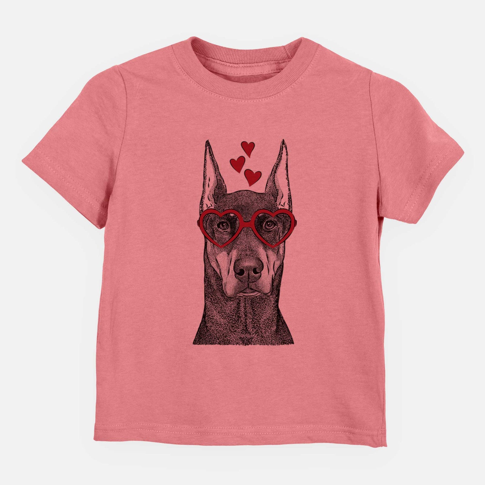 Valentine Drake the Doberman Pinscher - Kids/Youth/Toddler Shirt