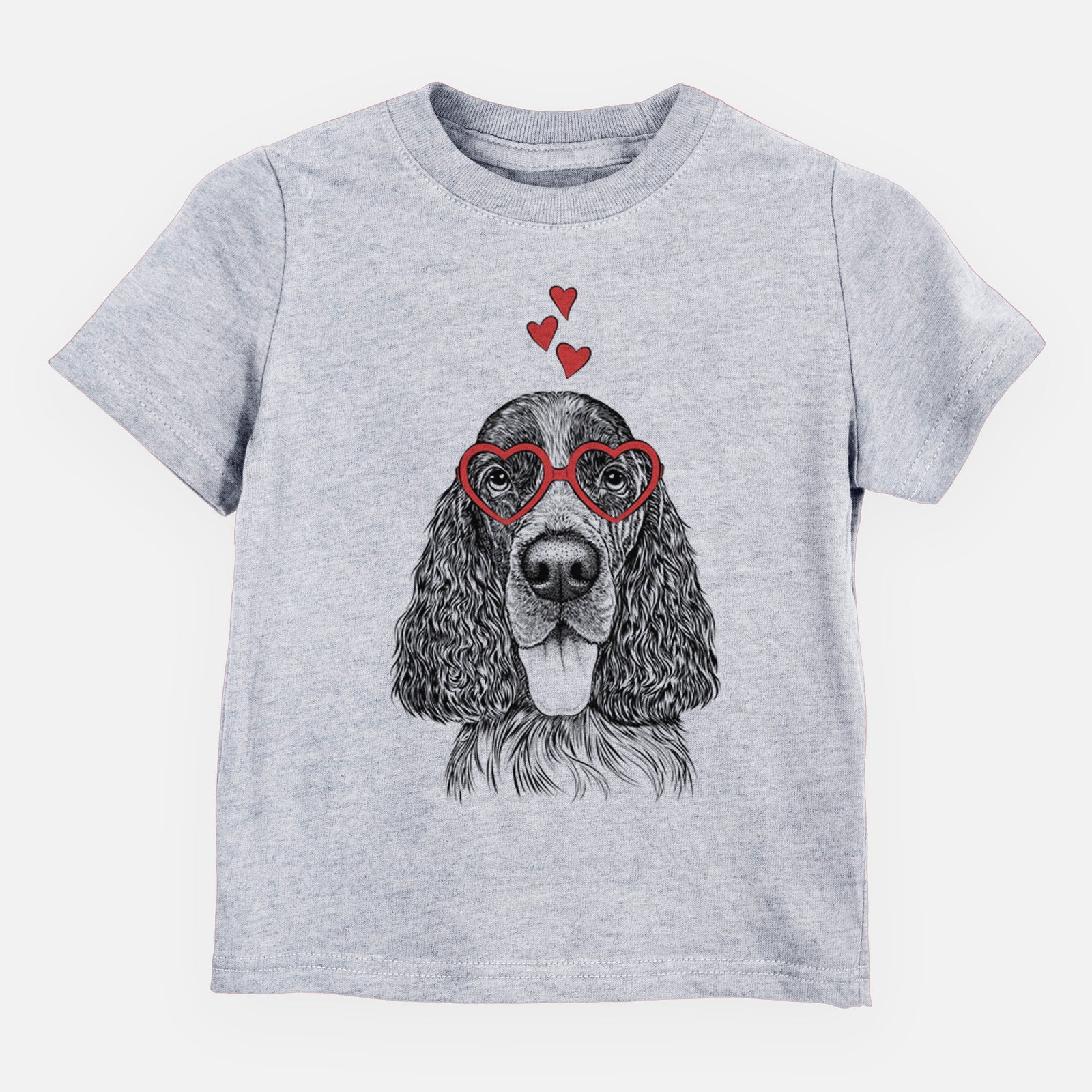 Valentine Duke the English Springer Spaniel - Kids/Youth/Toddler Shirt