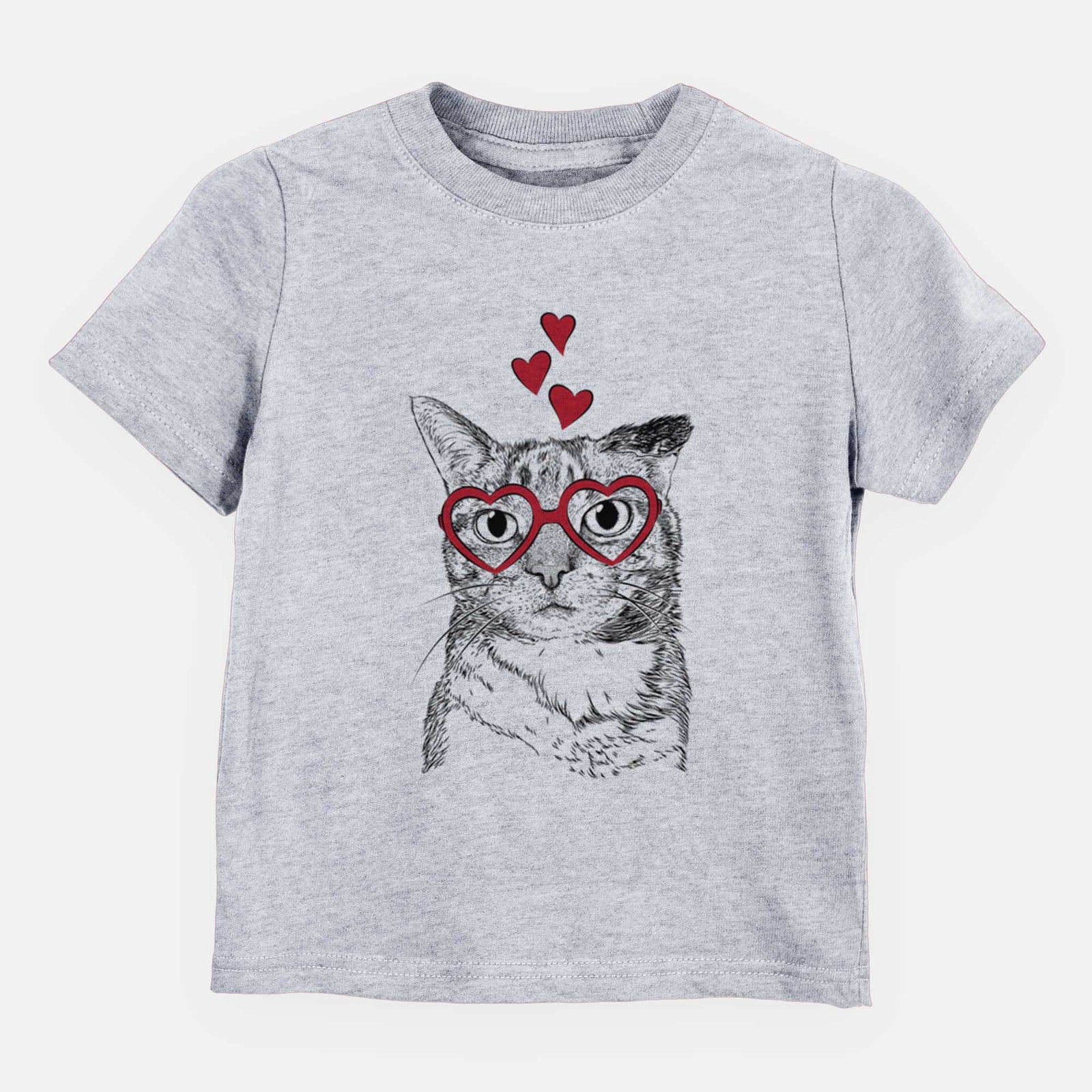 Valentine Eleanor the Domestic Shorthair Cat - Kids/Youth/Toddler Shirt