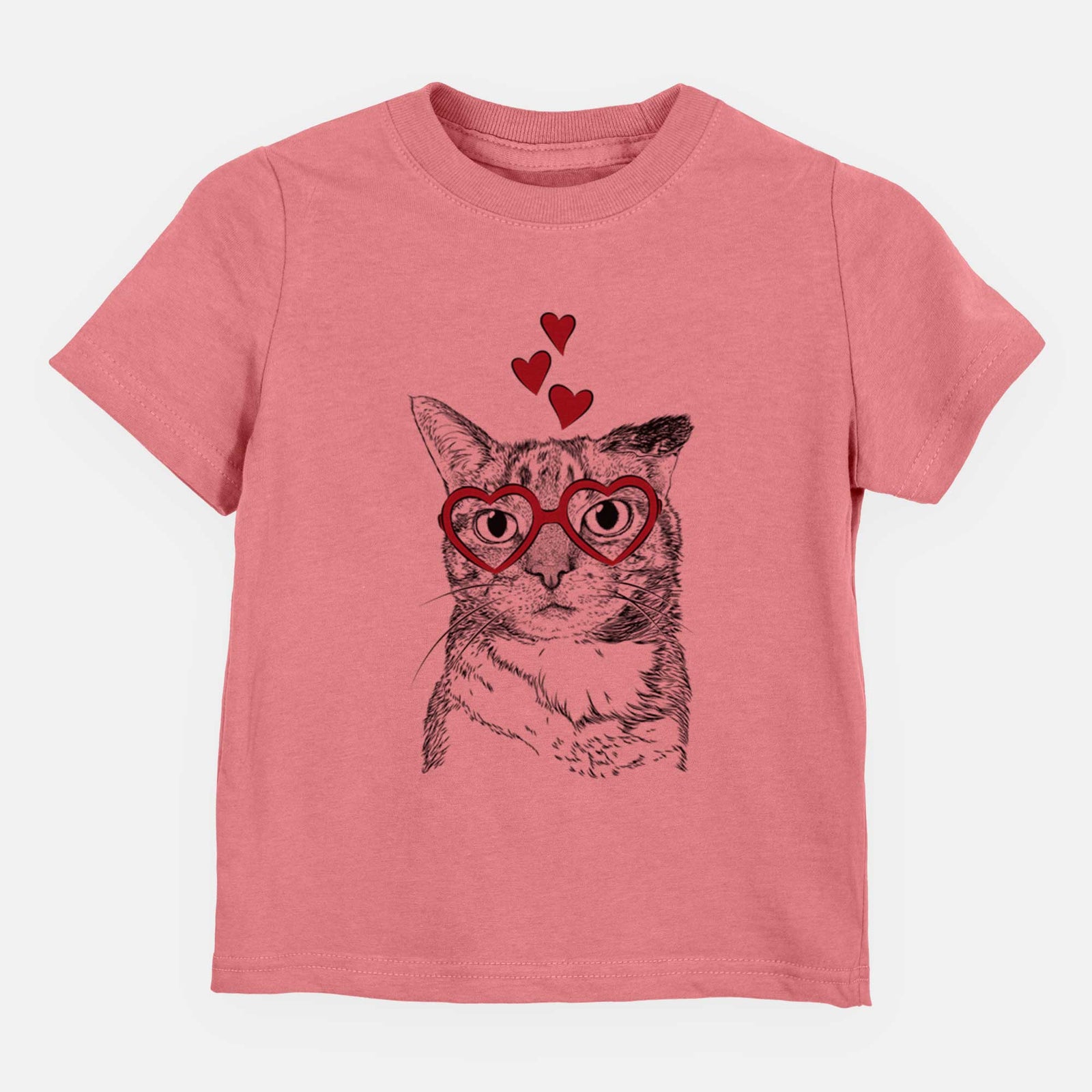 Valentine Eleanor the Domestic Shorthair Cat - Kids/Youth/Toddler Shirt
