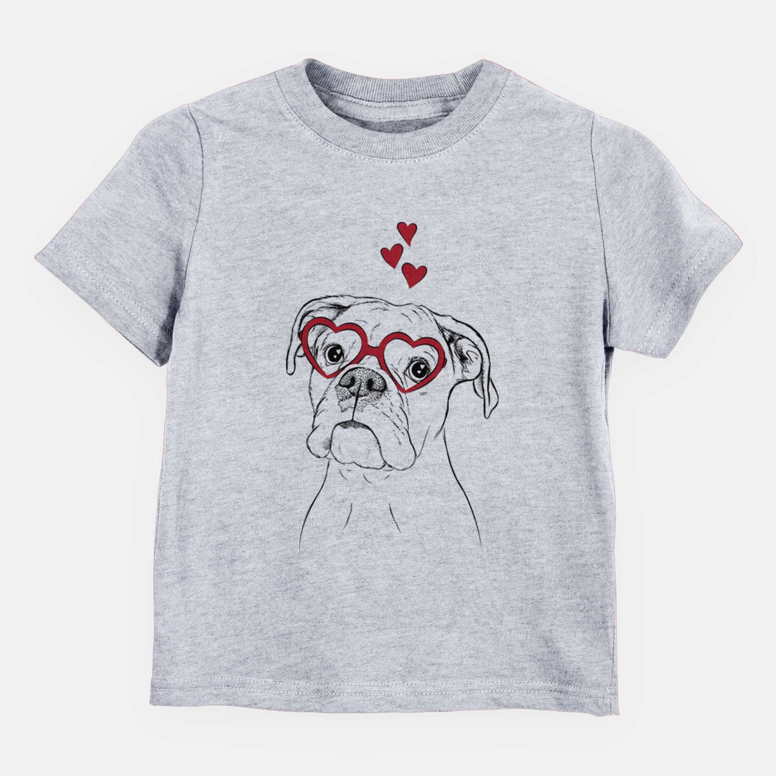 Valentine Ellie the Boxer - Kids/Youth/Toddler Shirt