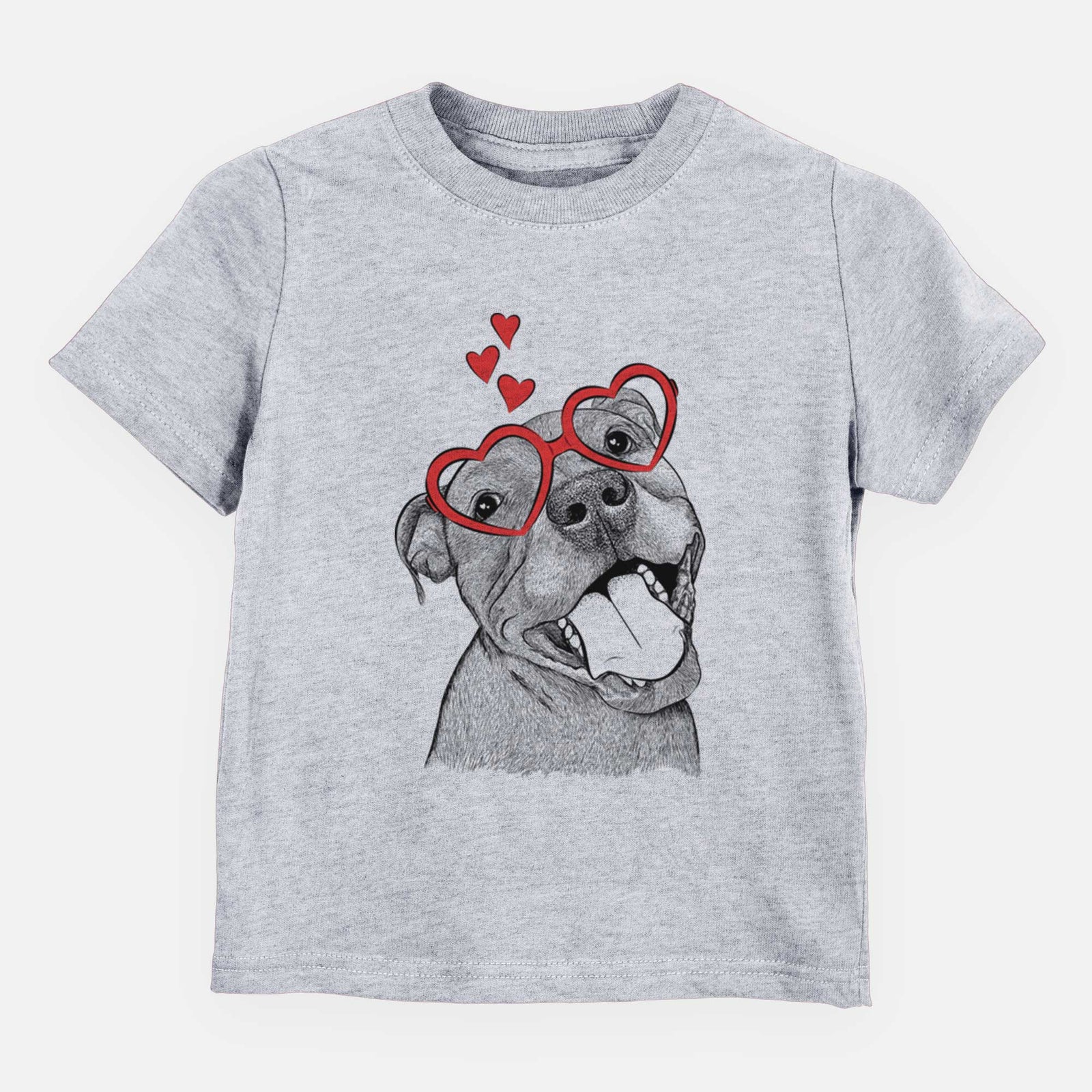 Valentine Eloise the Pitbull Mix - Kids/Youth/Toddler Shirt
