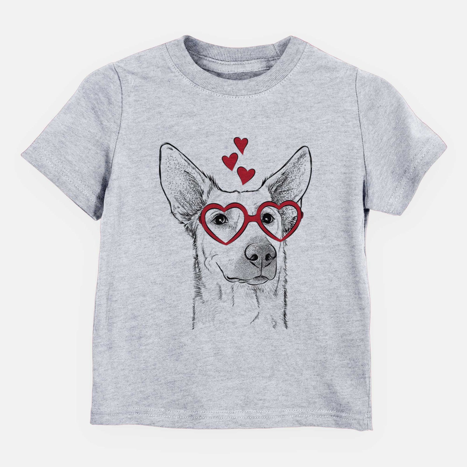 Valentine Ember the Shepherd Mix - Kids/Youth/Toddler Shirt