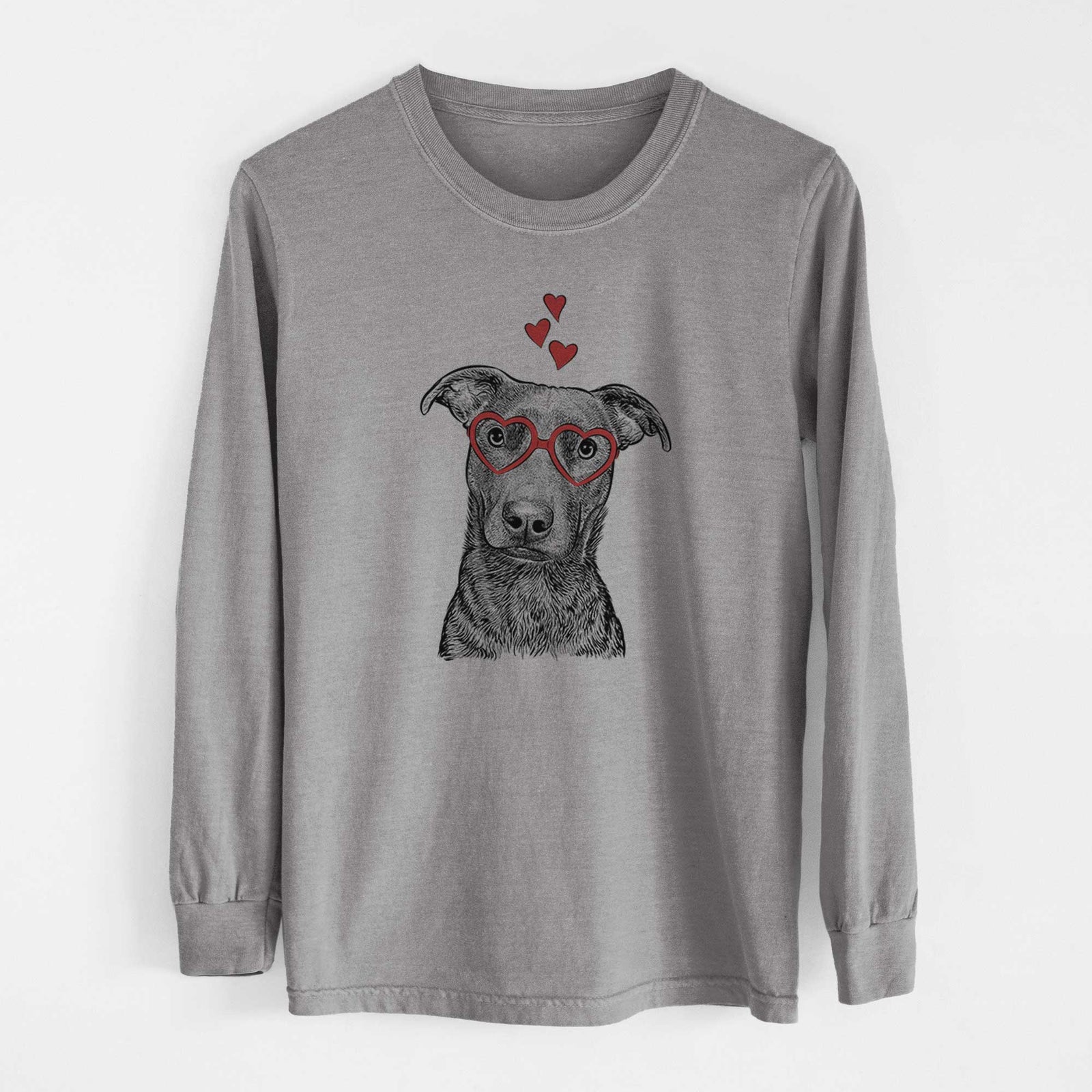 Valentine Embyr the Mixed Breed - Heavyweight 100% Cotton Long Sleeve