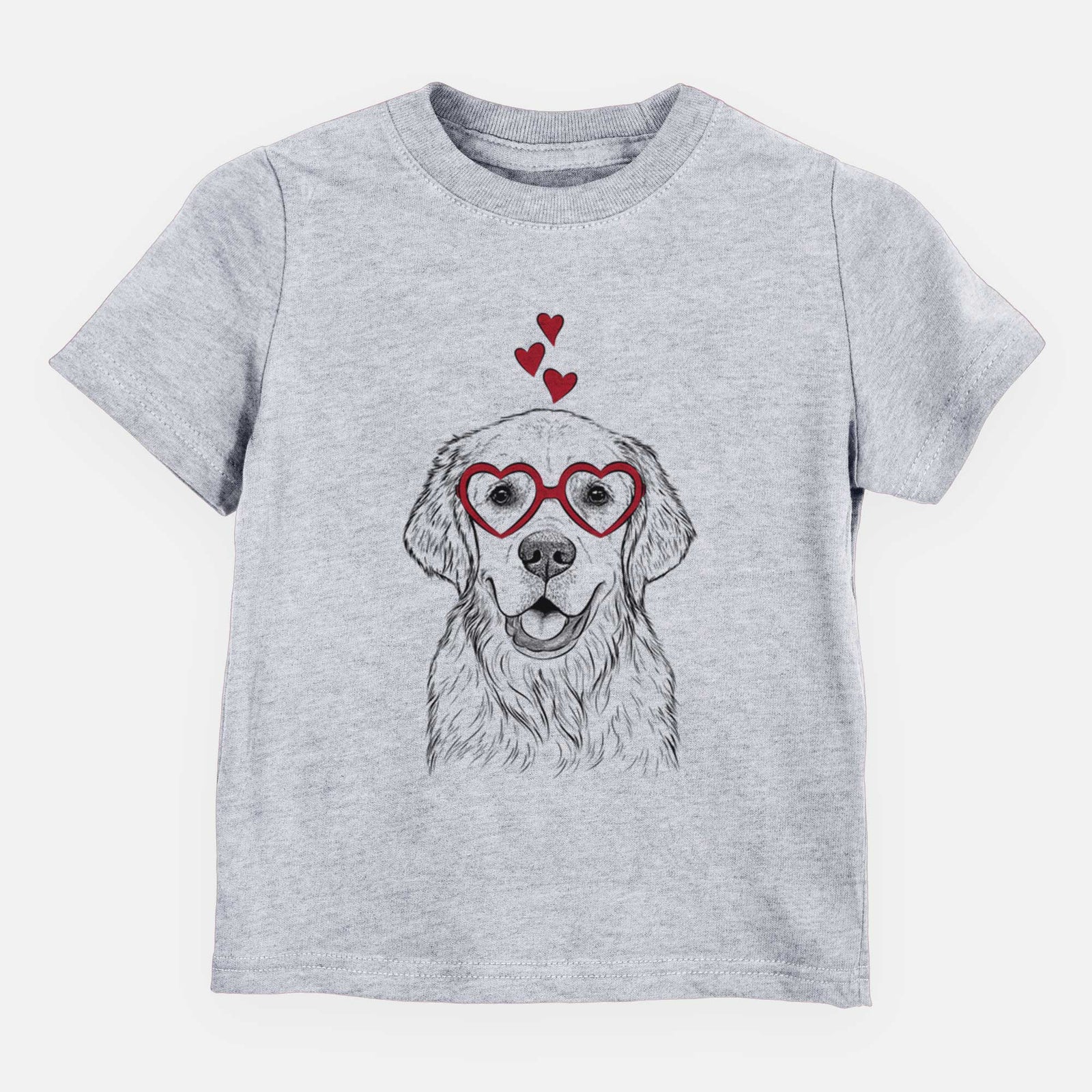 Valentine Emma the Golden Retriever - Kids/Youth/Toddler Shirt