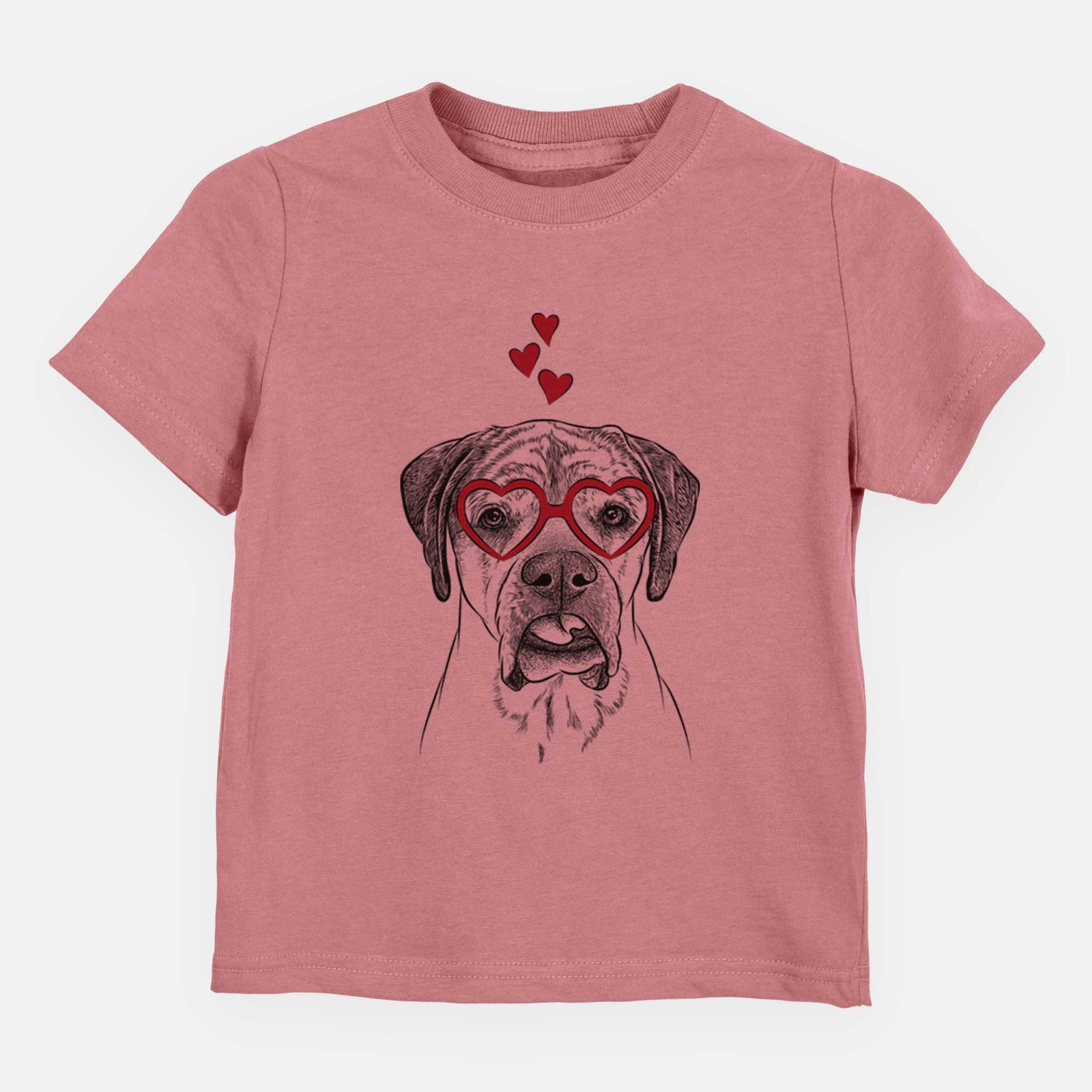 Valentine Emma the English Mastiff - Kids/Youth/Toddler Shirt