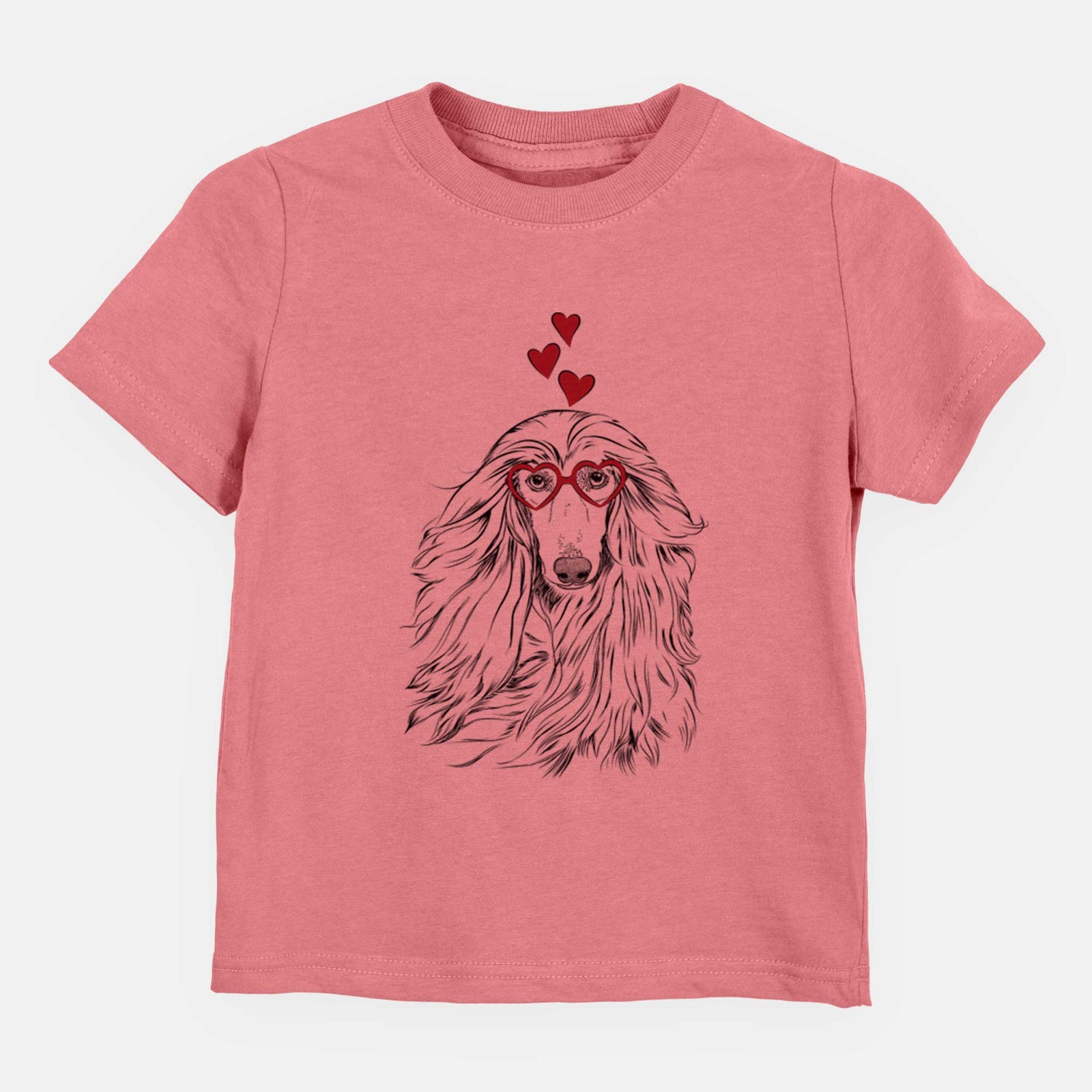 Valentine Fabio the Afghan Hound - Kids/Youth/Toddler Shirt