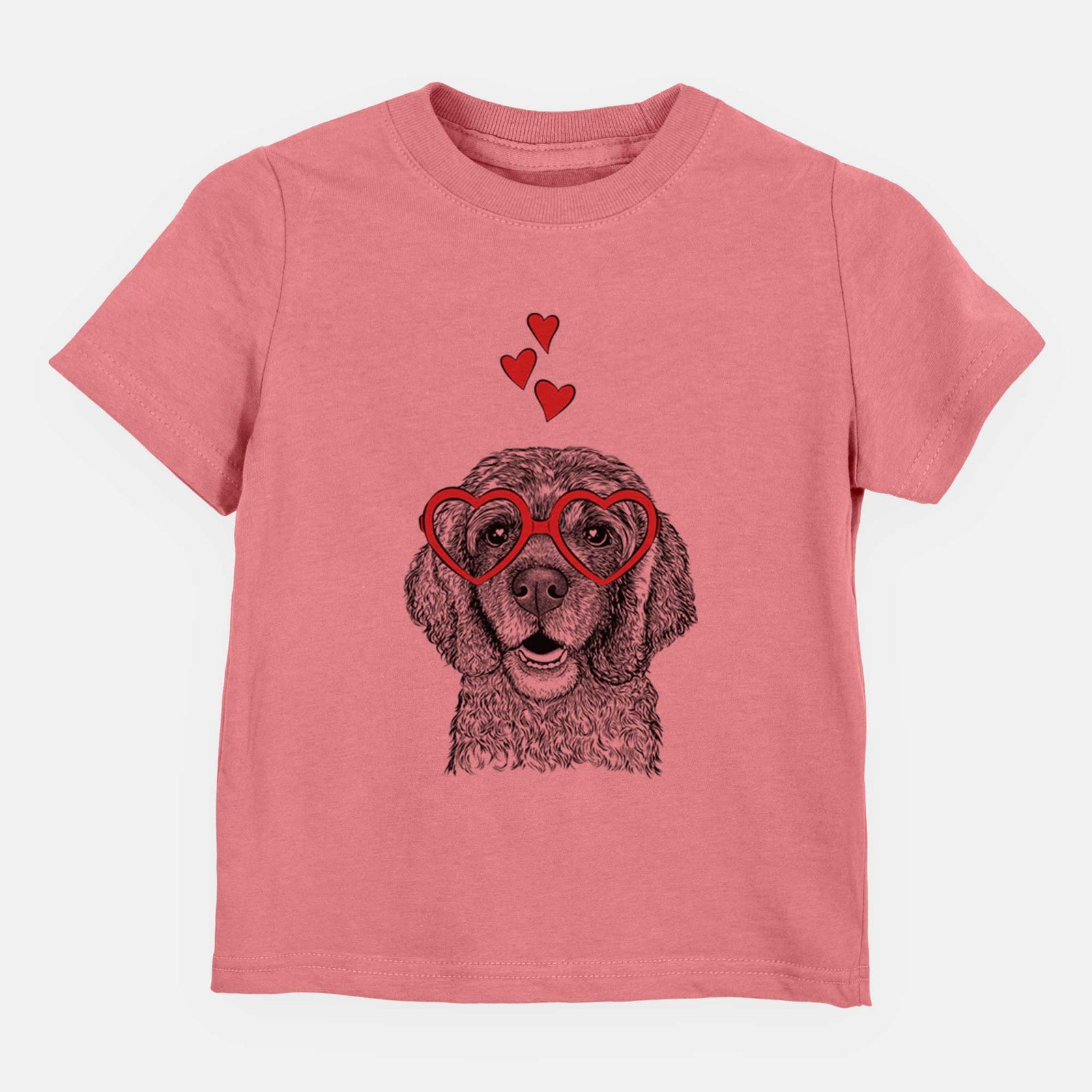 Valentine Fannie Mae the Cocker Spaniel - Kids/Youth/Toddler Shirt