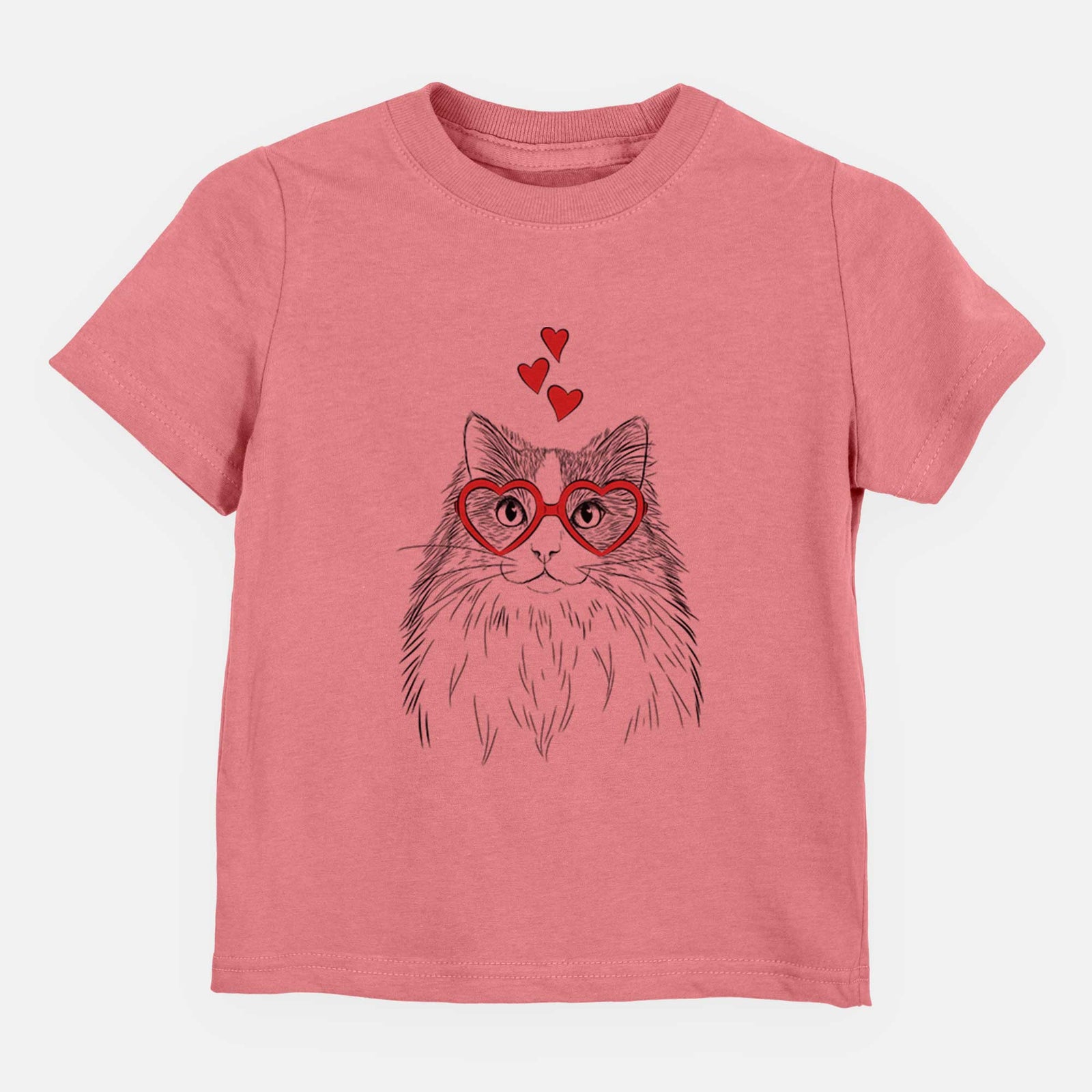 Valentine Fiona the Ragdoll Cat - Kids/Youth/Toddler Shirt
