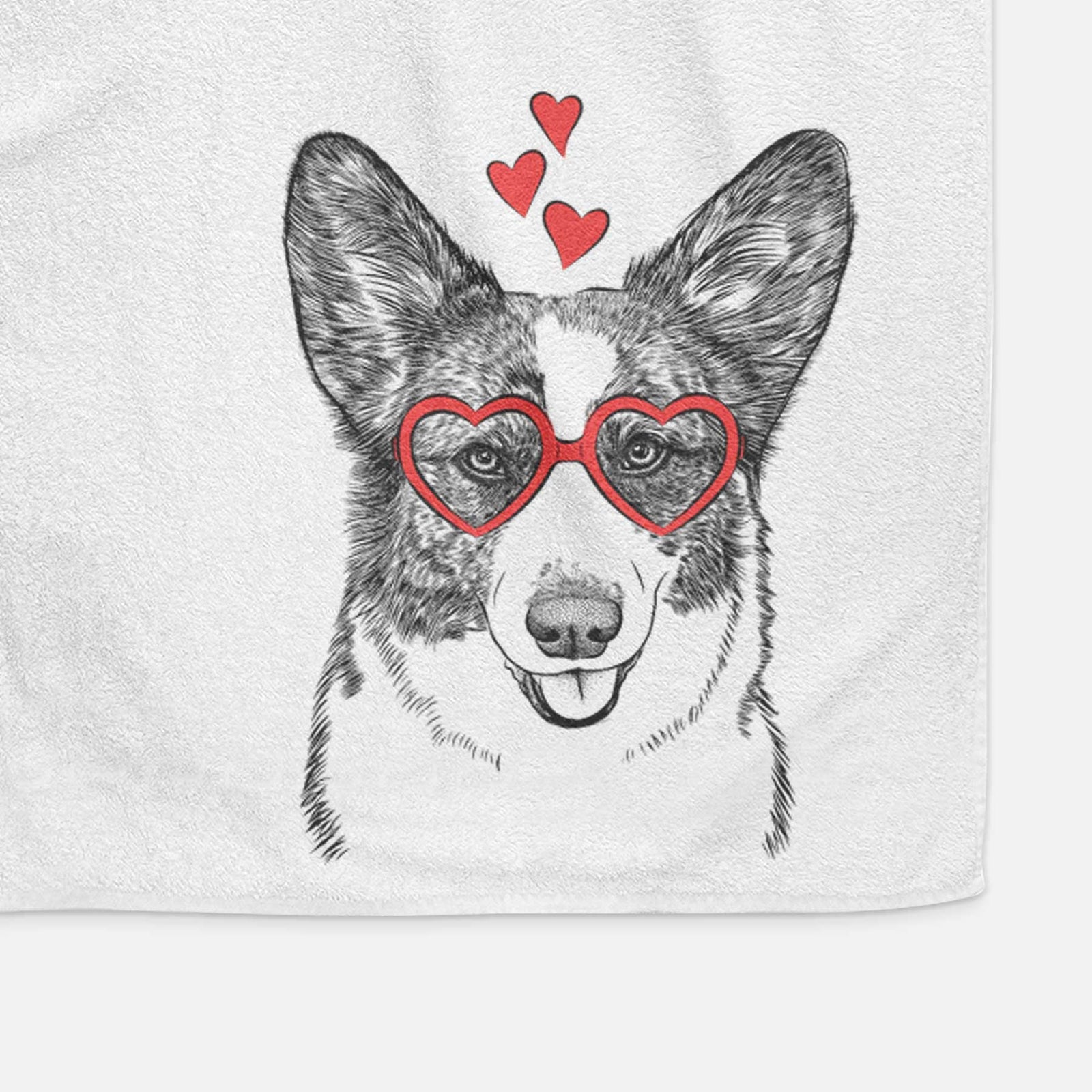 Gabby the Cardigan Welsh Corgi Decorative Hand Towel