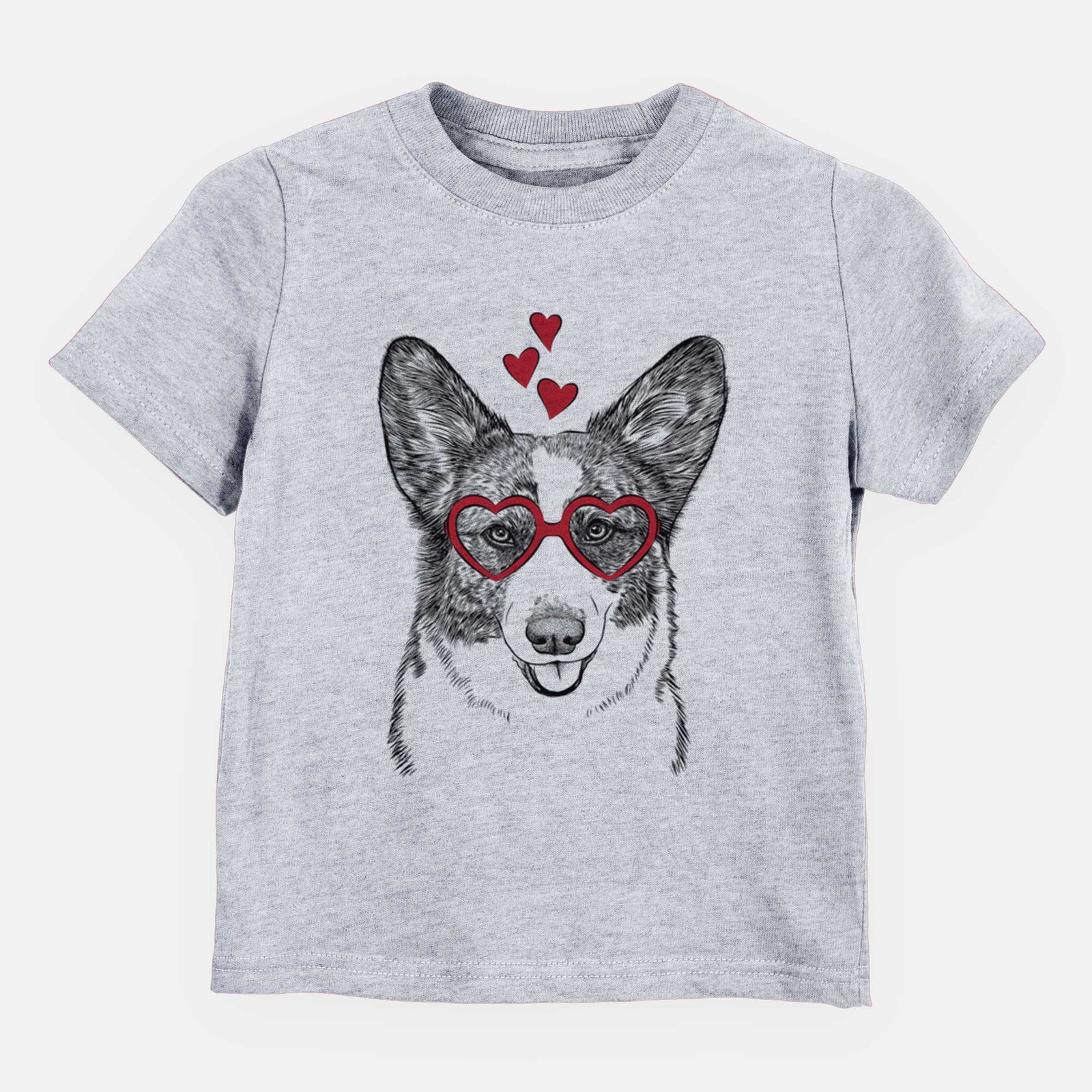 Valentine Gabby the Cardigan Welsh Corgi - Kids/Youth/Toddler Shirt