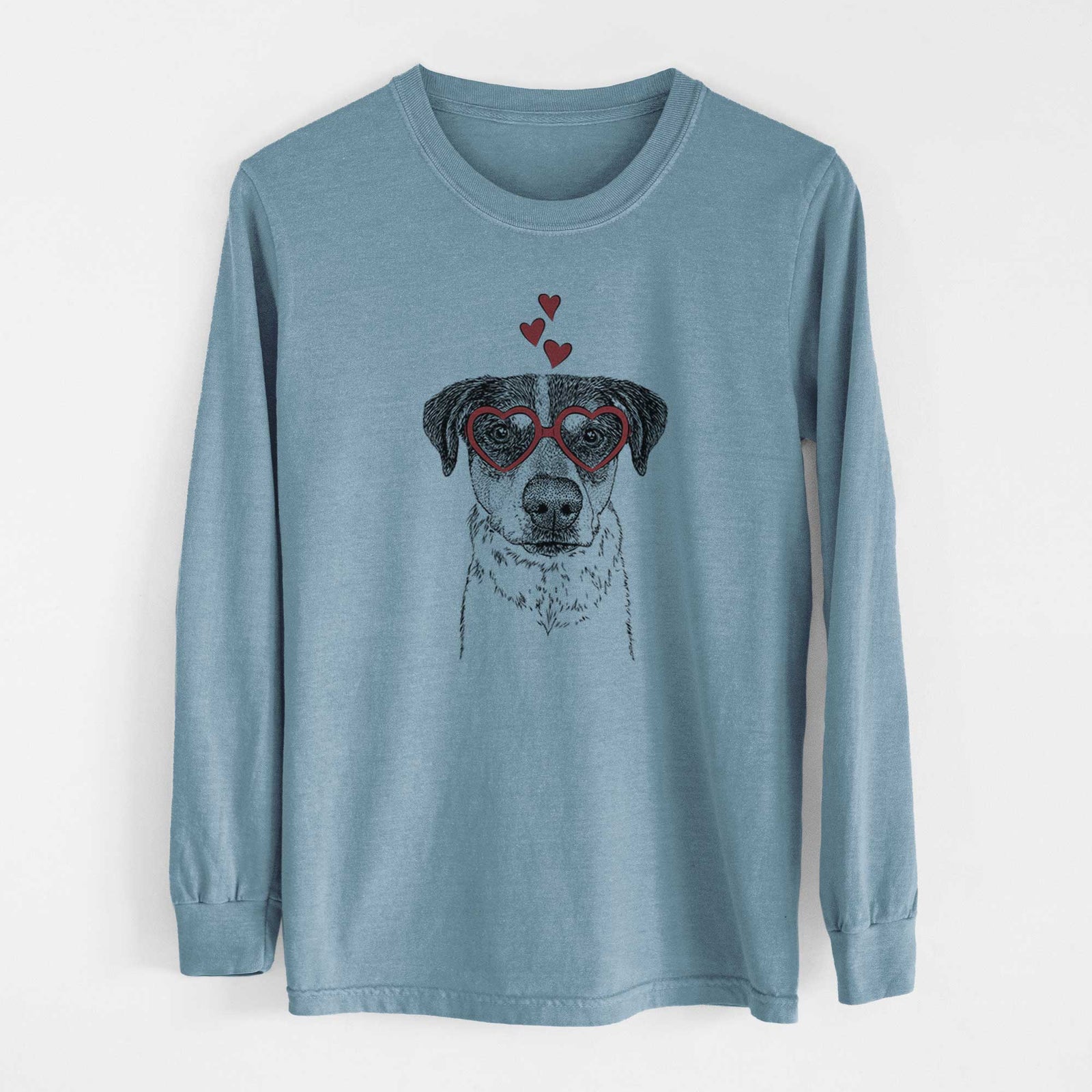 Valentine Gertrude the Mixed Breed - Heavyweight 100% Cotton Long Sleeve