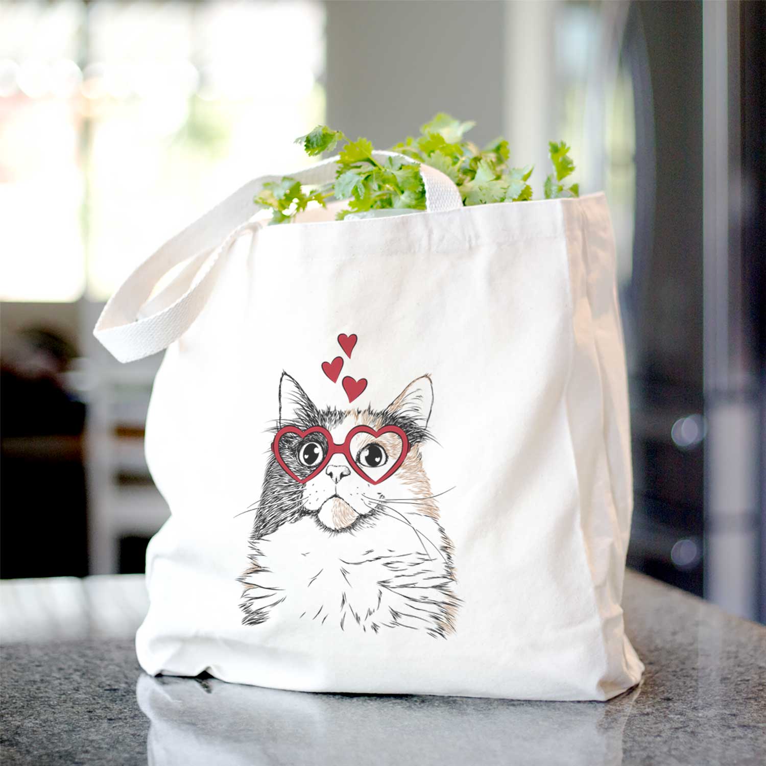 Greta the Calico Cat - Tote Bag