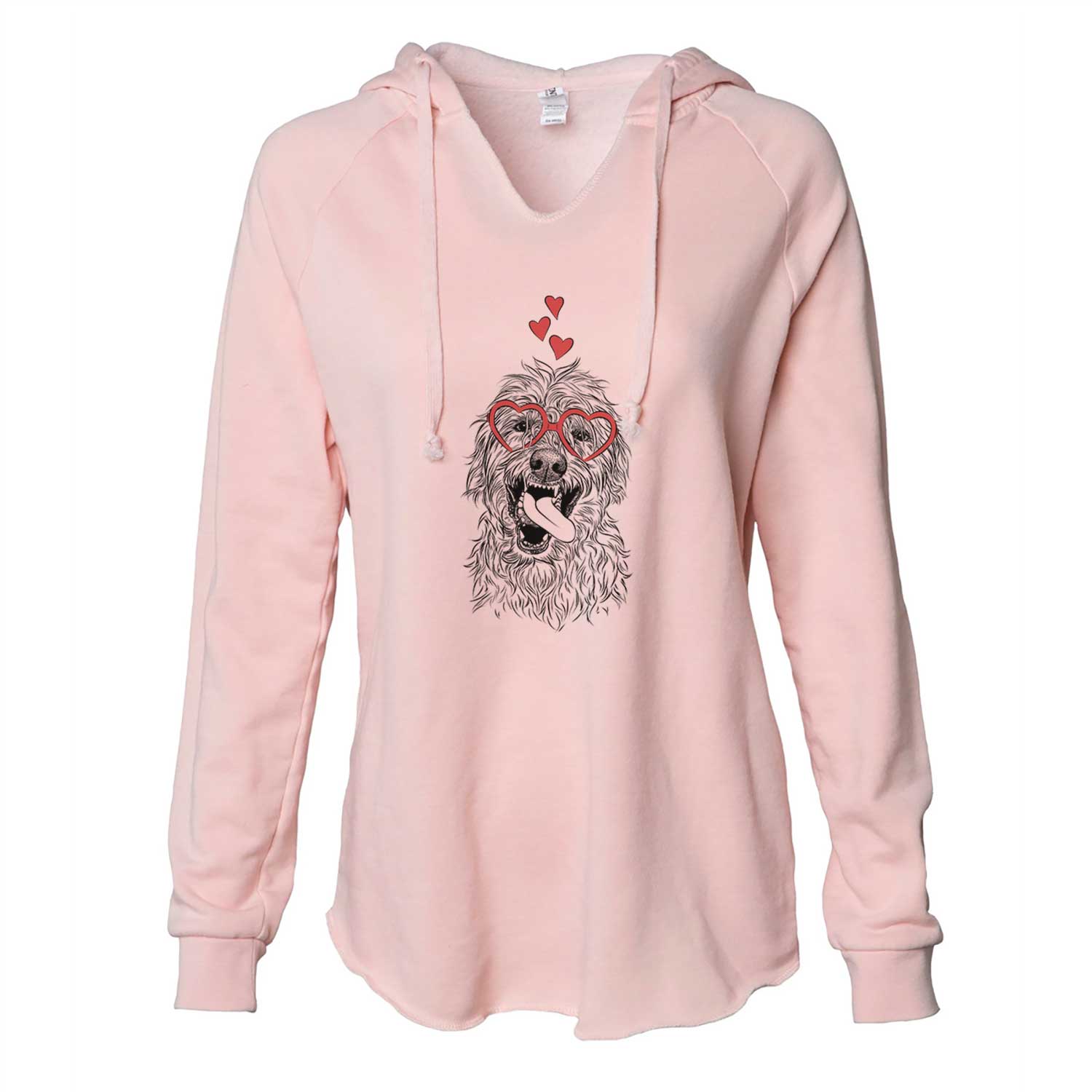 Valentine Groot the Irish Wolfhound - Cali Wave Hooded Sweatshirt