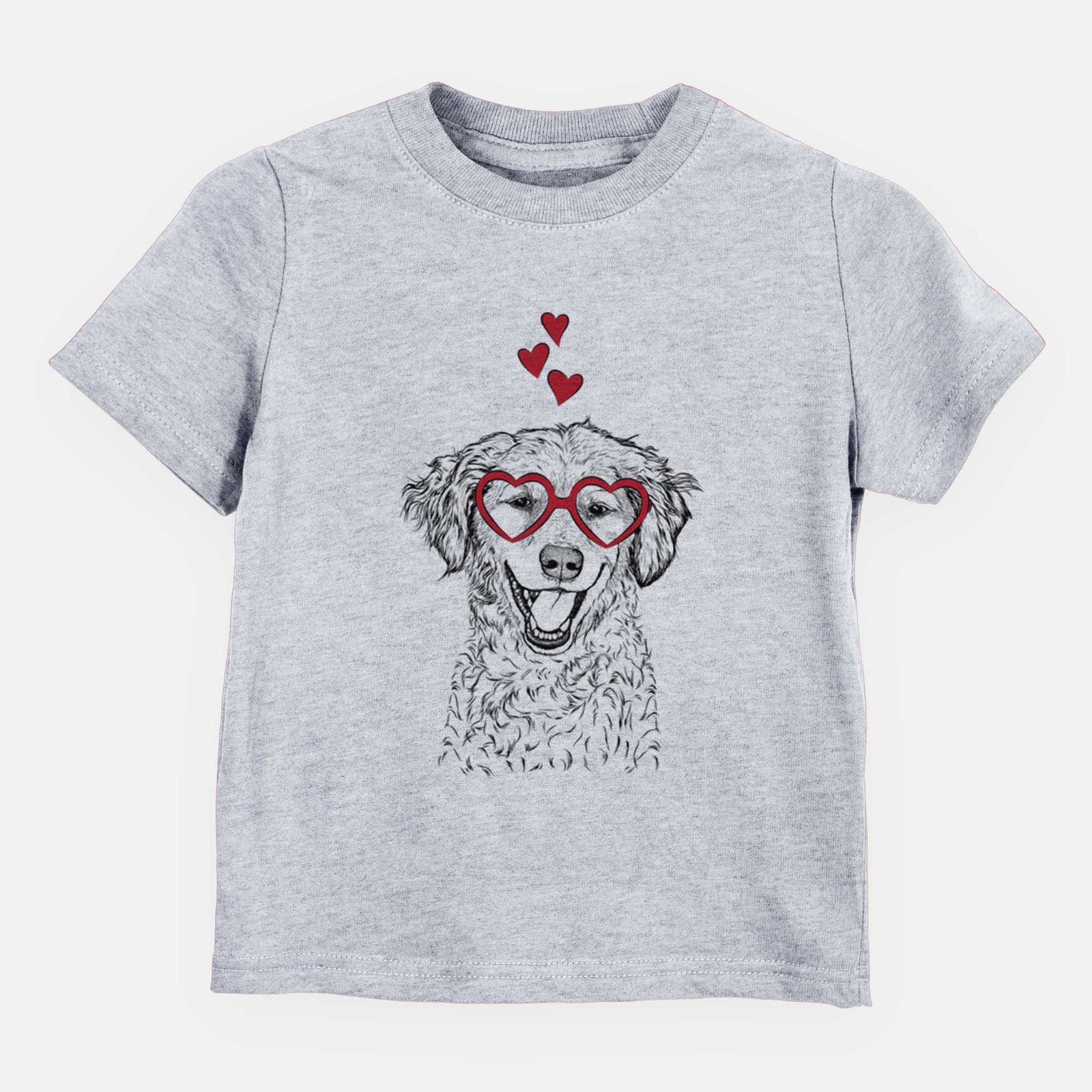 Valentine Happy Otis the Miniature Goldendoodle - Kids/Youth/Toddler Shirt