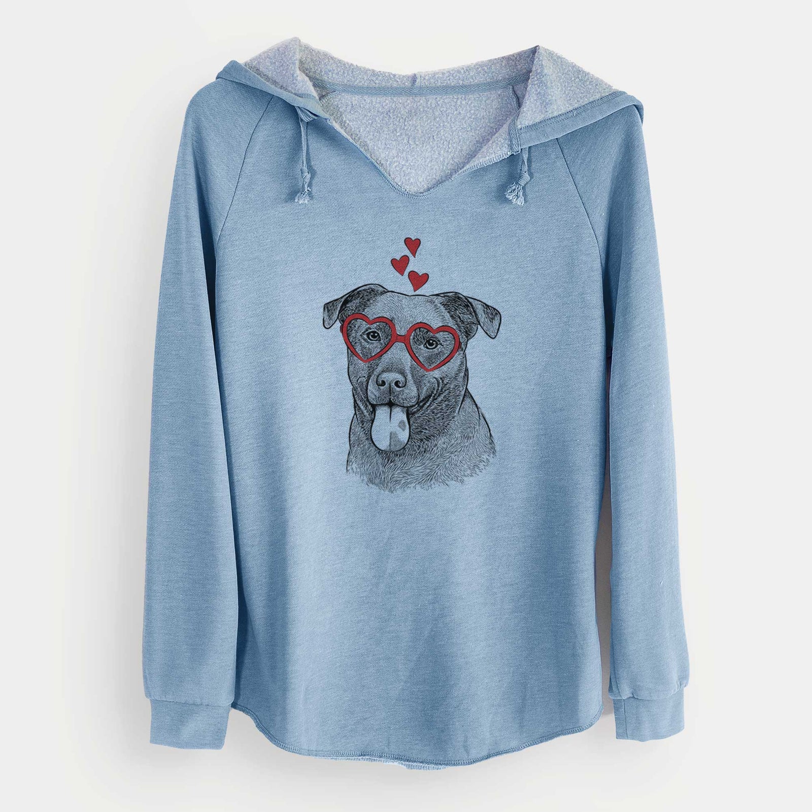Valentine Harbor the Mixed Breed - Cali Wave Hooded Sweatshirt